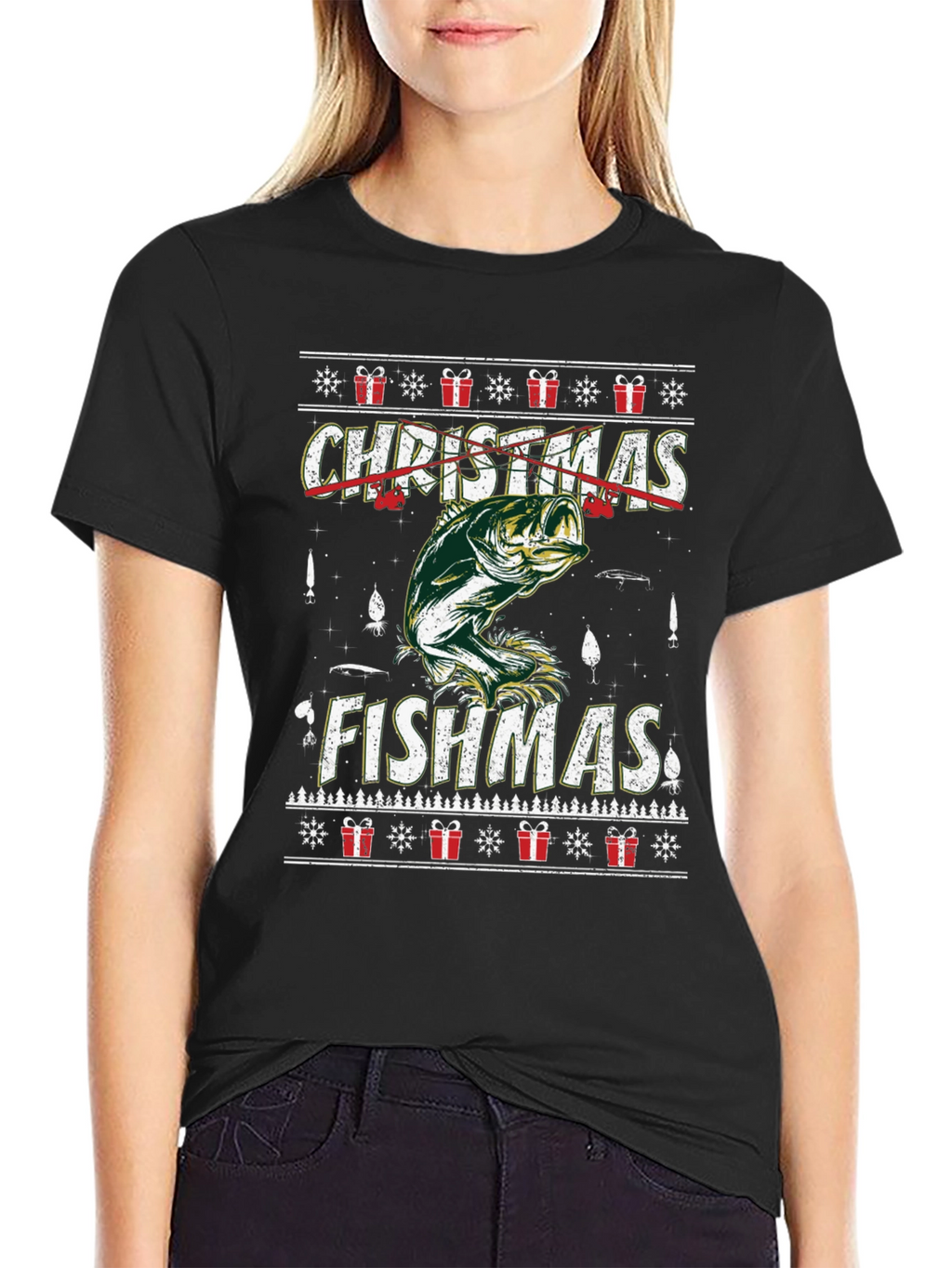 Christmas Fishmas T-Shirt