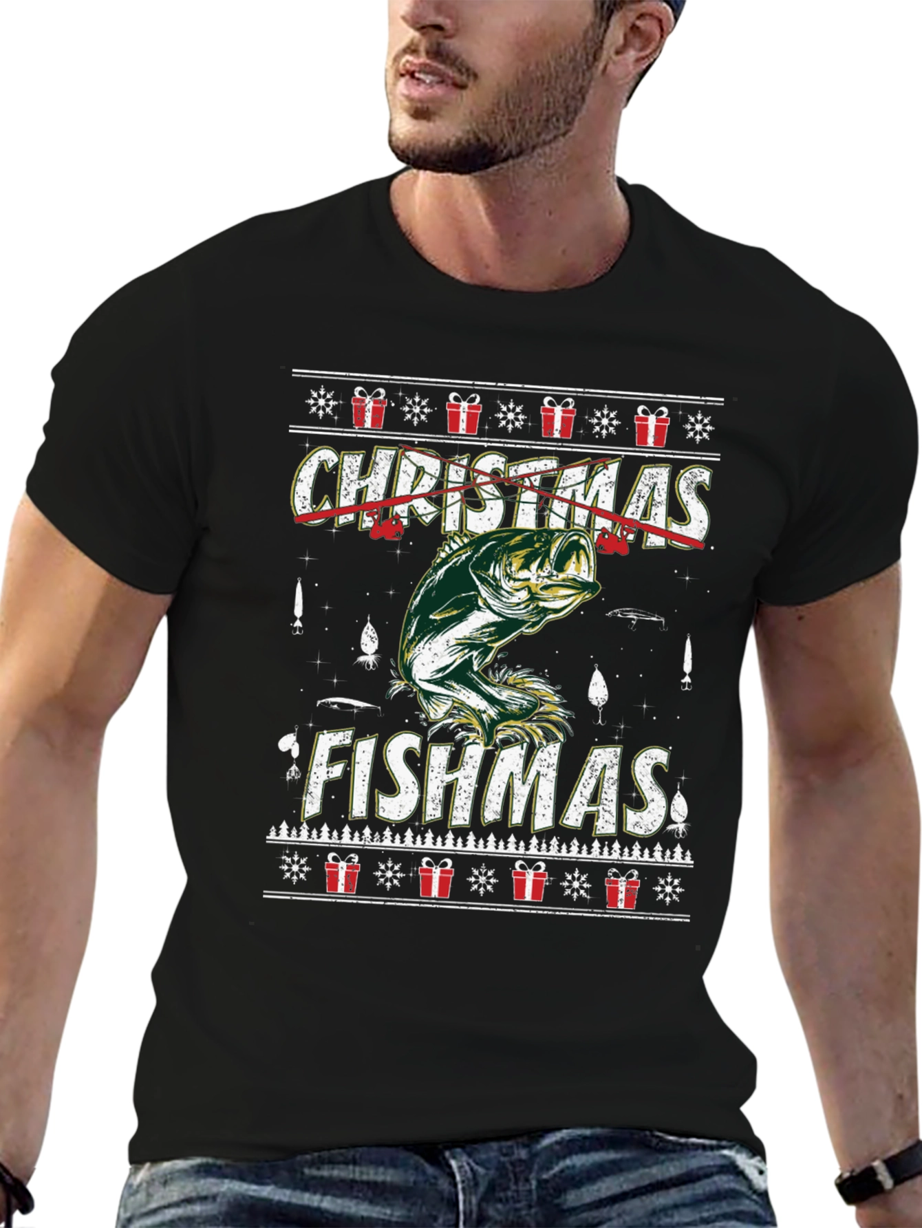 Christmas Fishmas T-Shirt