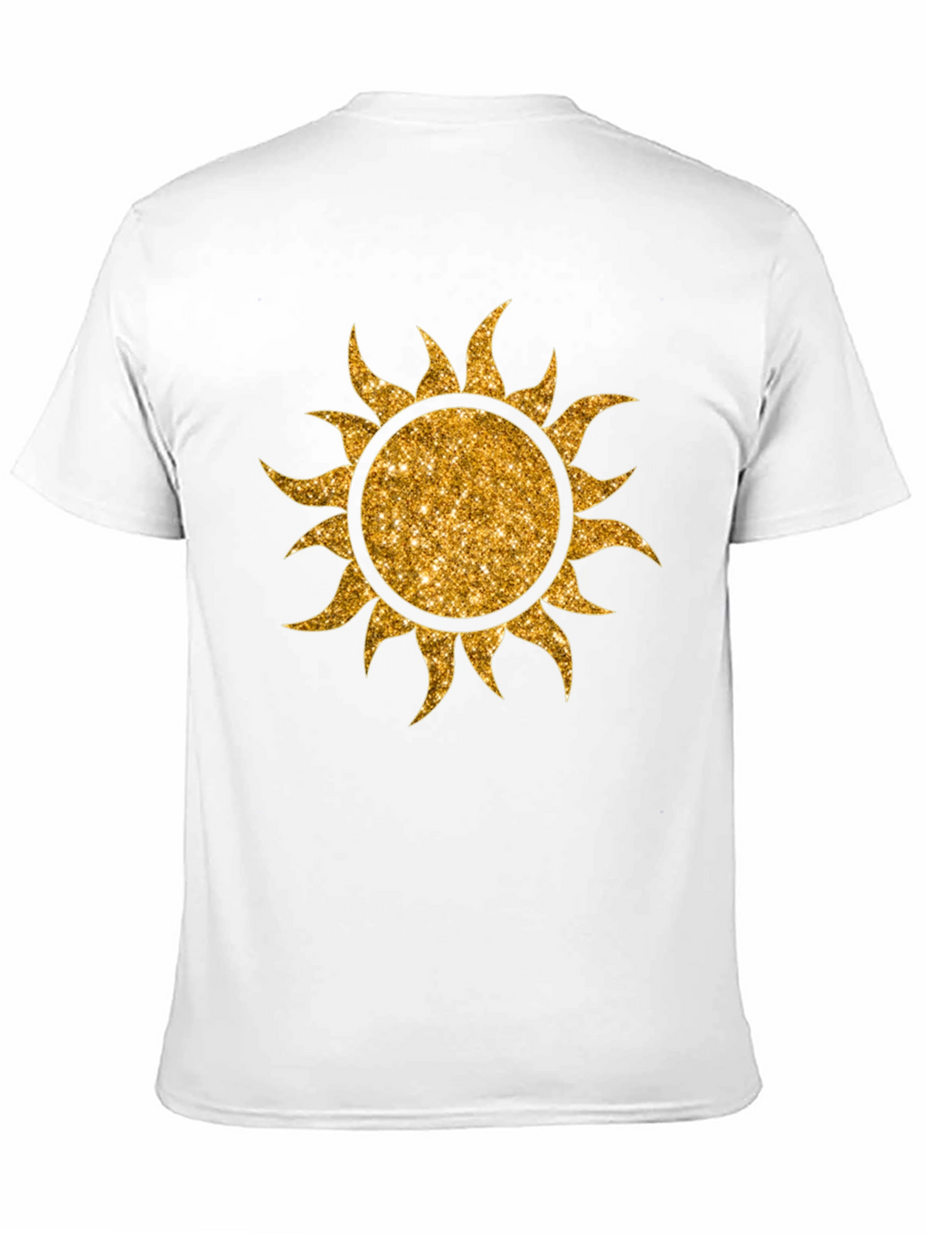 Golden Sun Graphic T-Shirt - Black