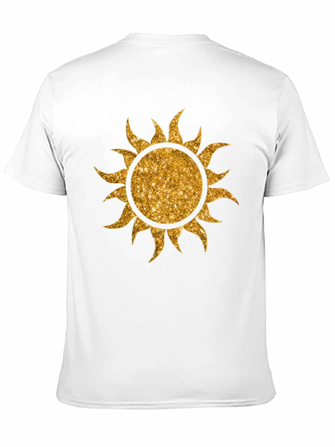 Golden Sun Graphic T-Shirt - Black