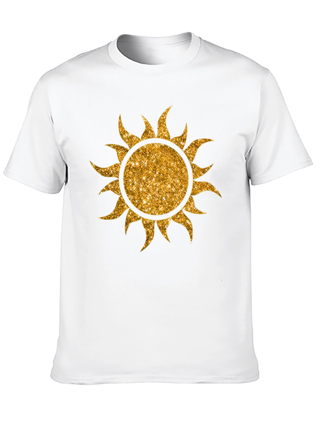 Golden Sun Graphic T-Shirt - Black