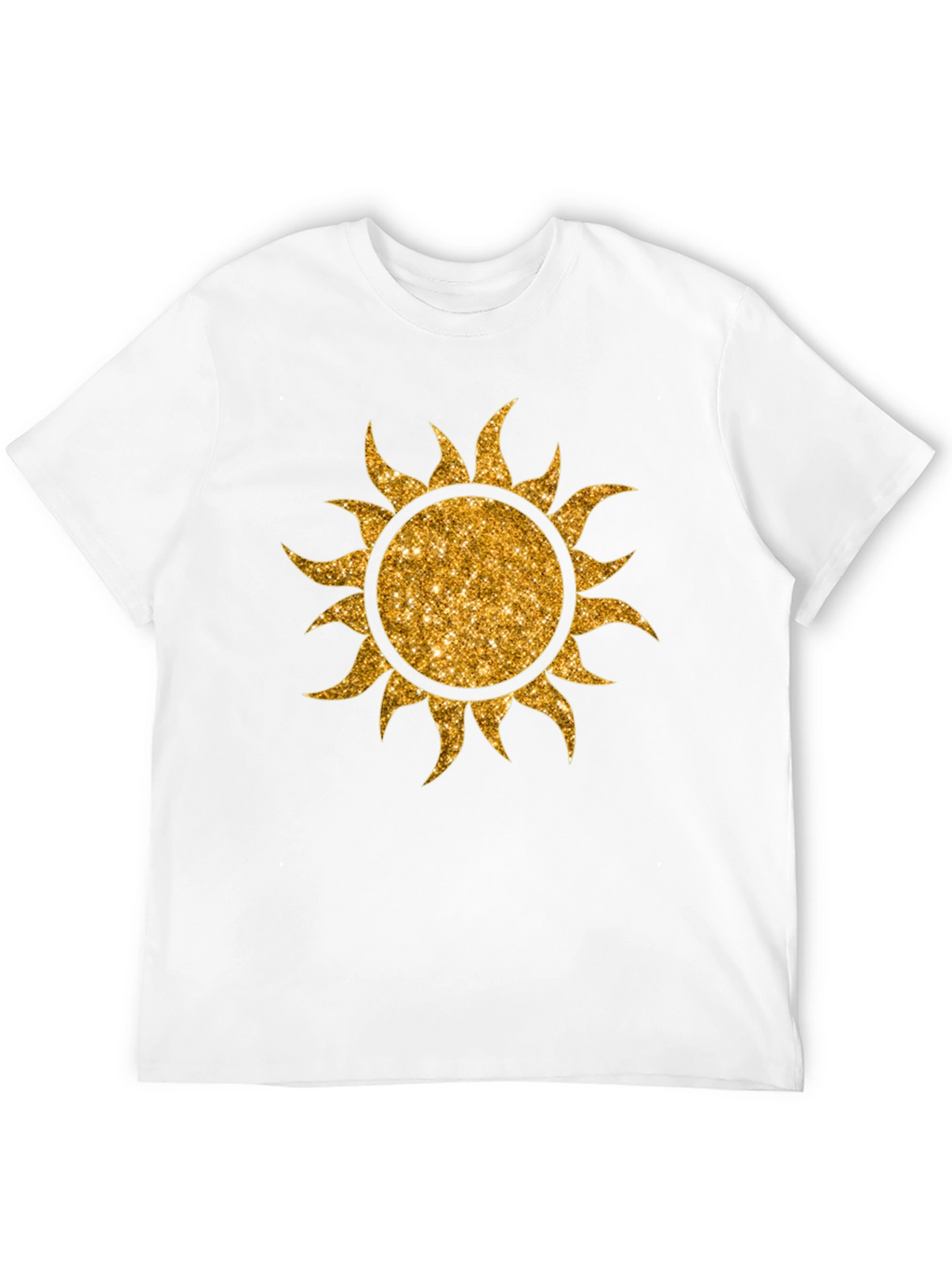 Golden Sun Graphic T-Shirt - Black