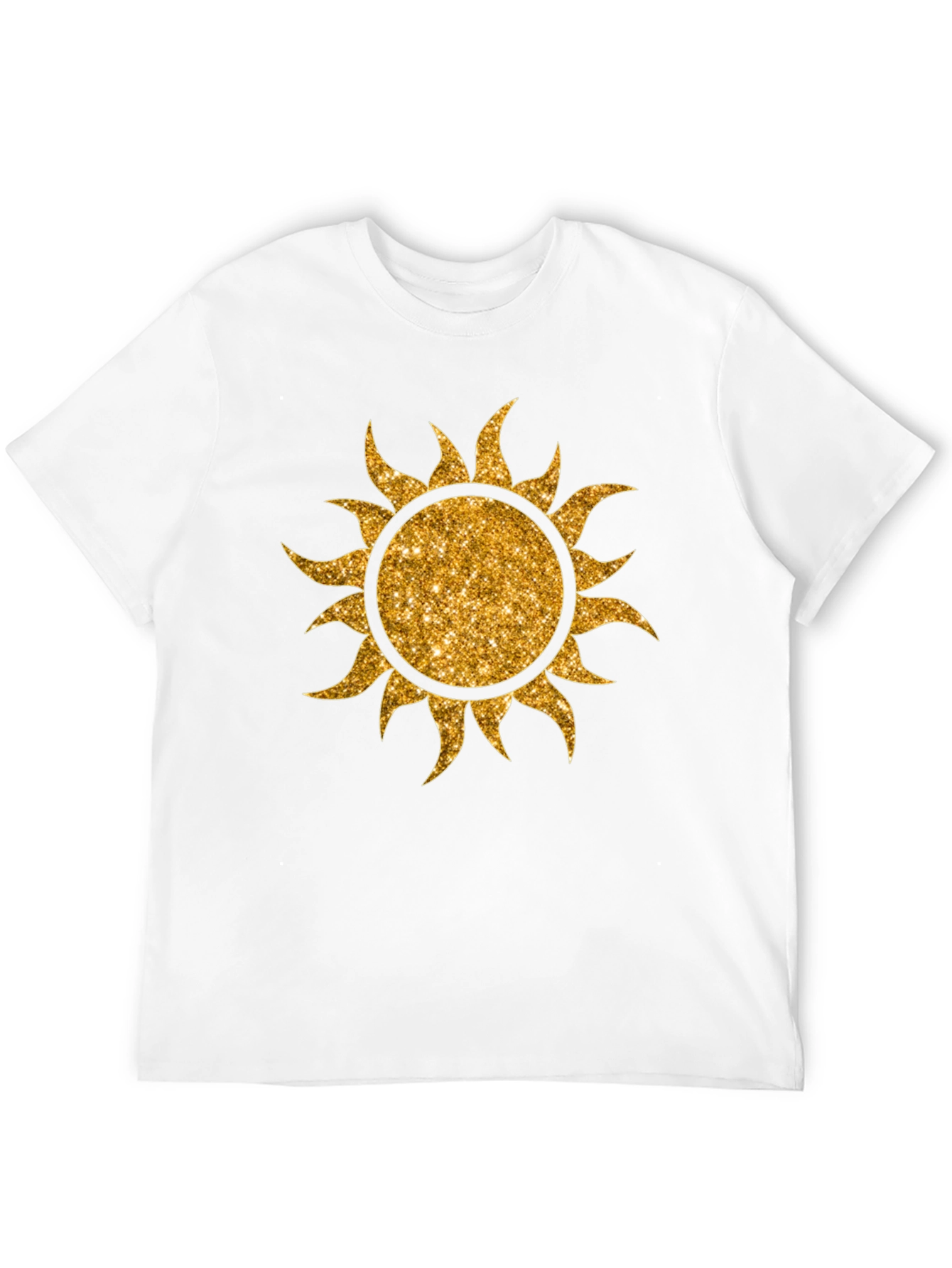 Golden Sun Graphic T-Shirt - Black