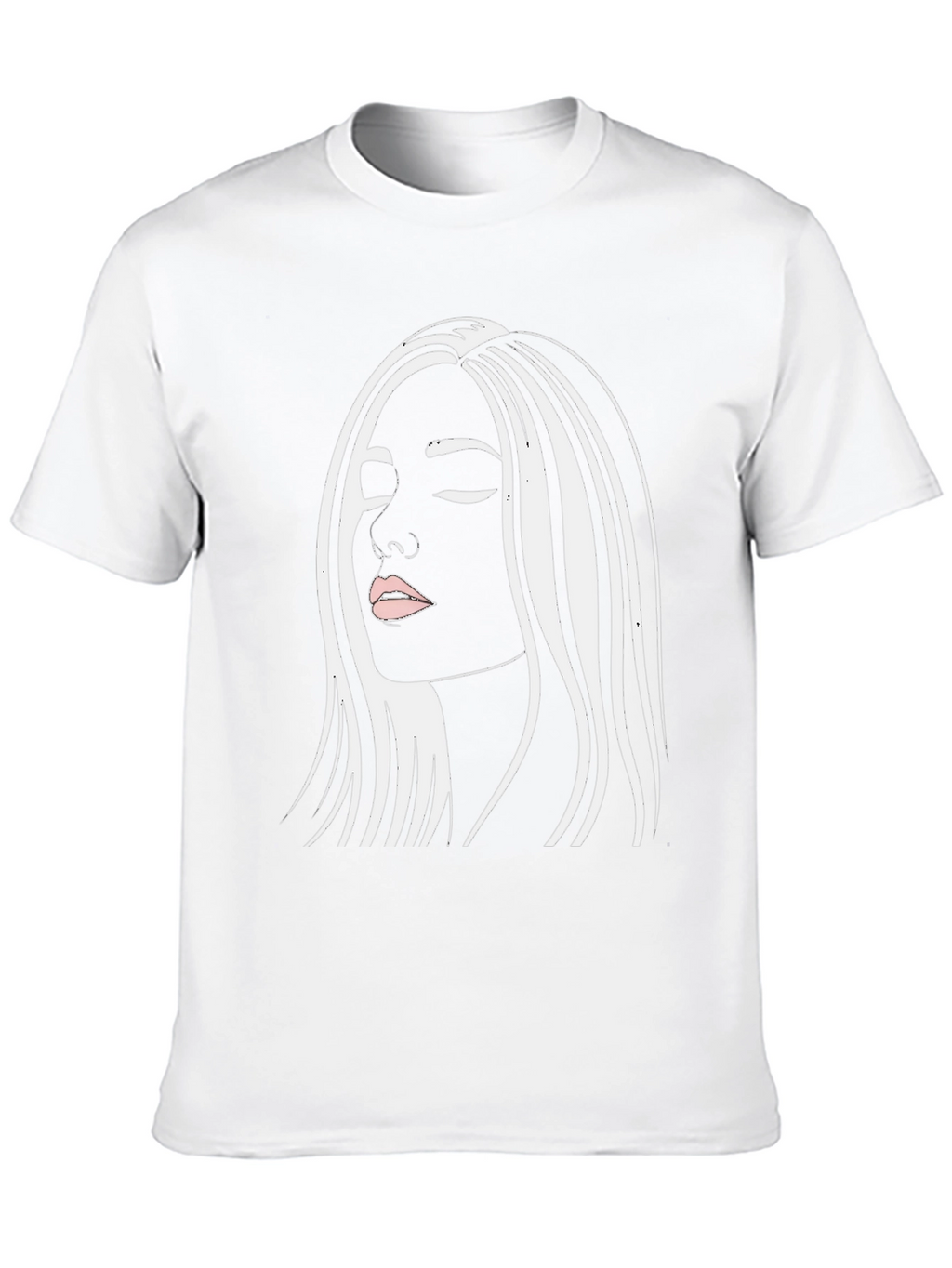 Woman Graphic Black Tee Shirt