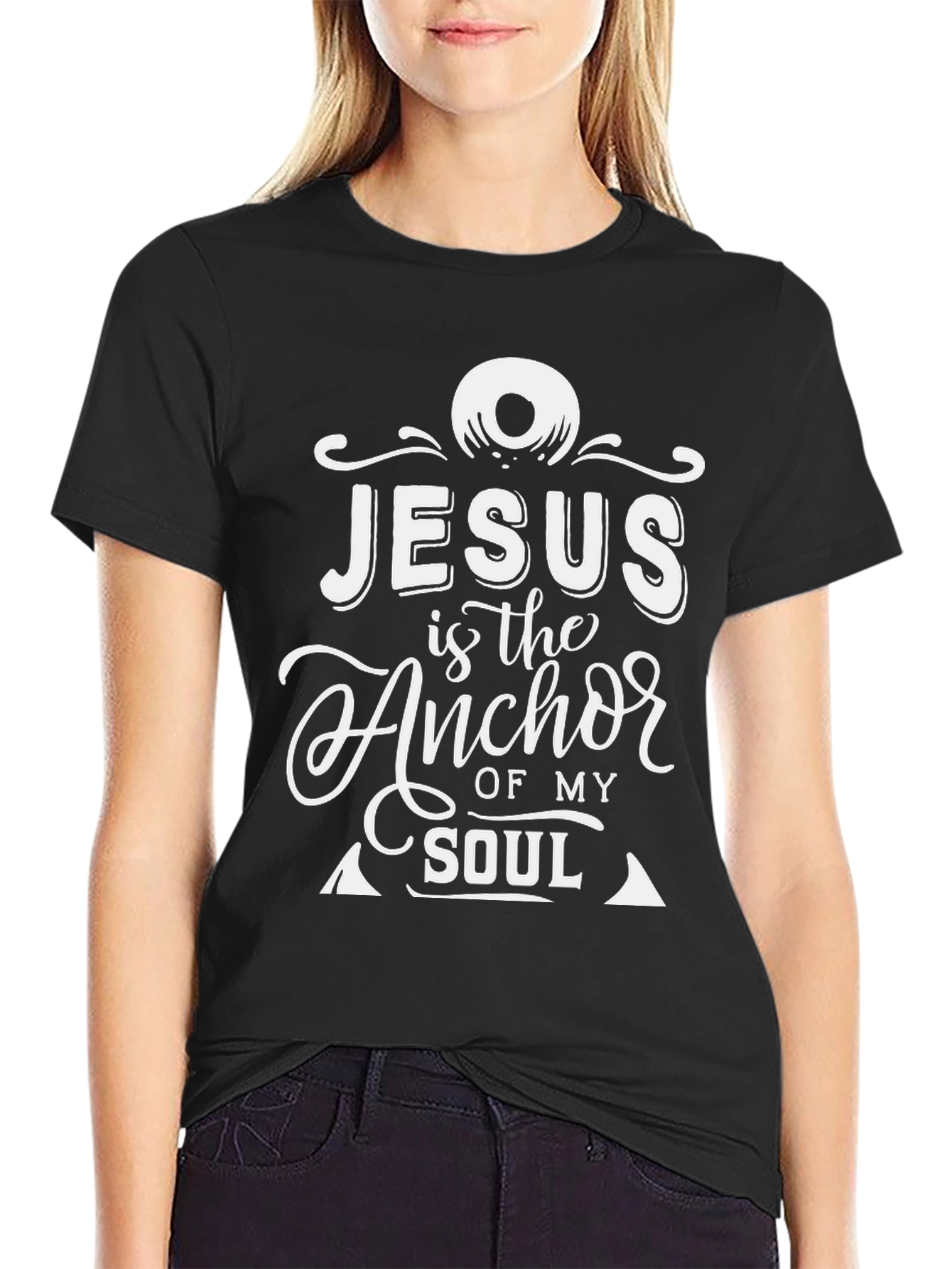 Jesus is the Anchor of My Soul Graphic T-Shirt