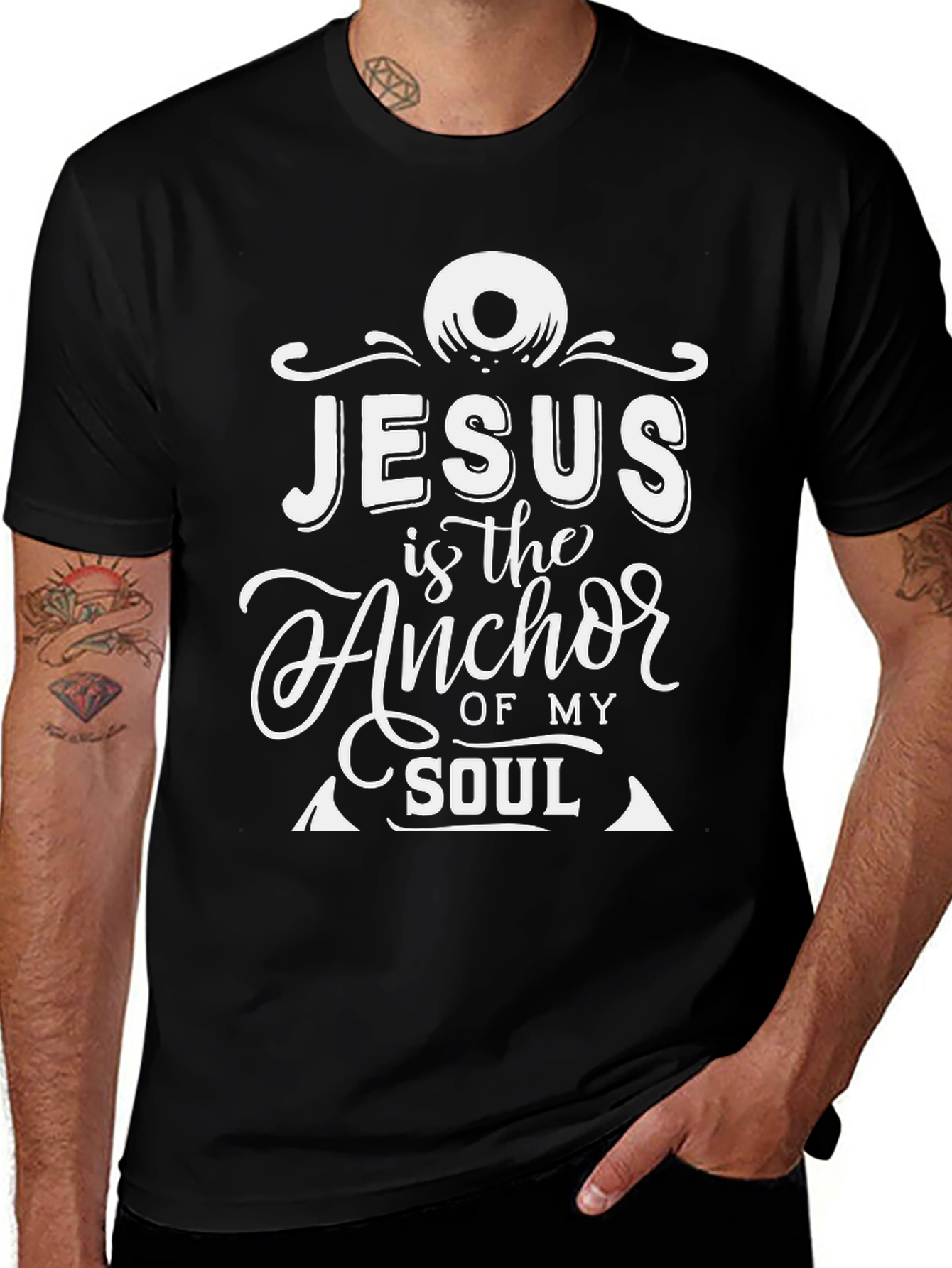 Jesus is the Anchor of My Soul Graphic T-Shirt