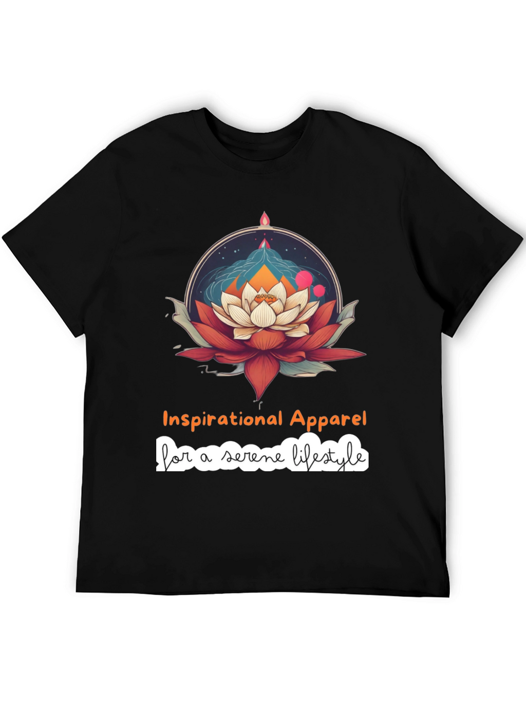 Serene Lotus Inspirational T-Shirt