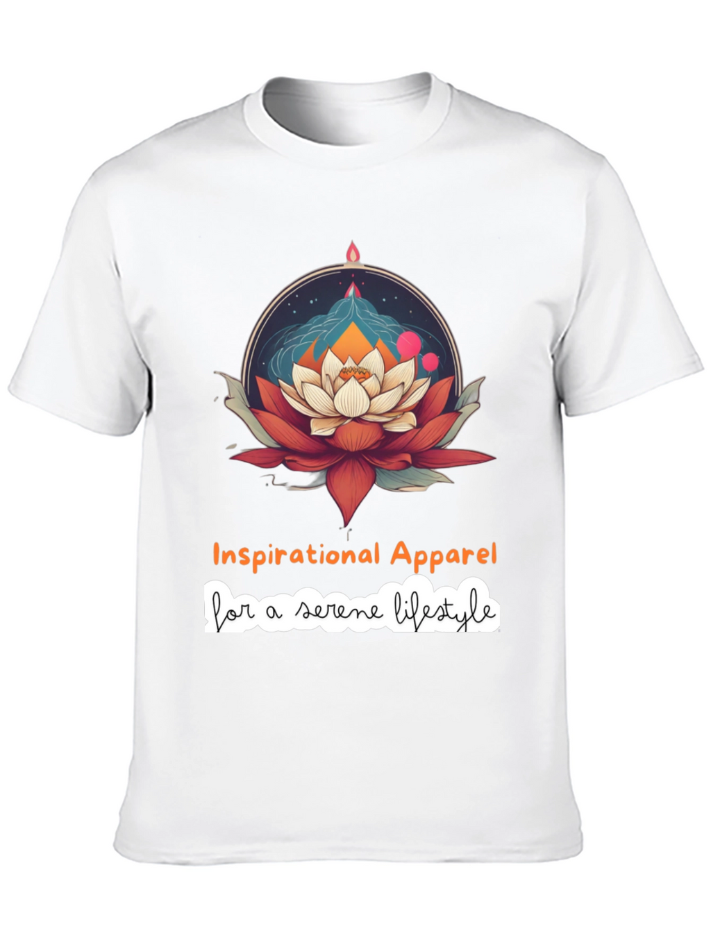Serene Lotus Inspirational T-Shirt