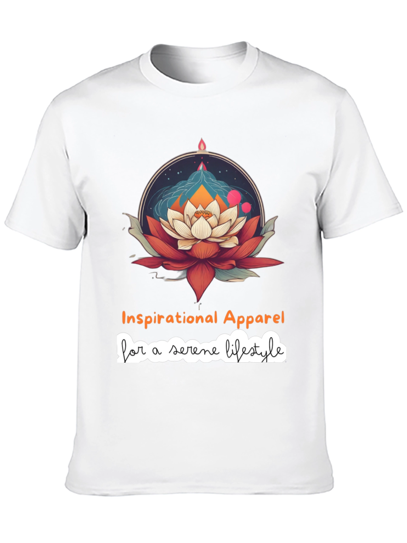 Serene Lotus Inspirational T-Shirt