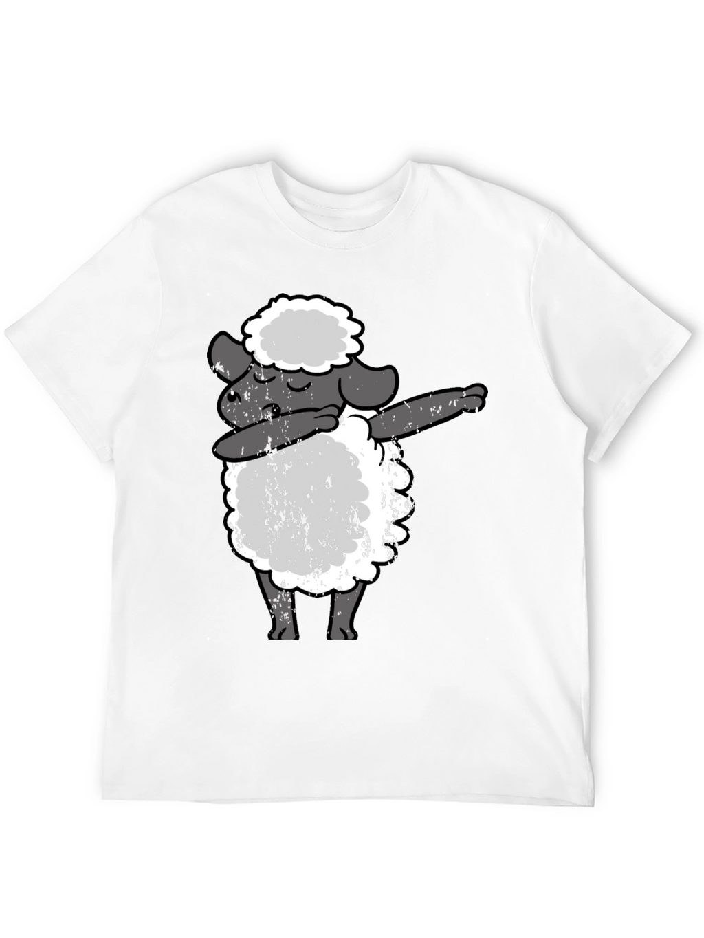 Dabbing Sheep Black T-Shirt - Funny Graphic Tee
