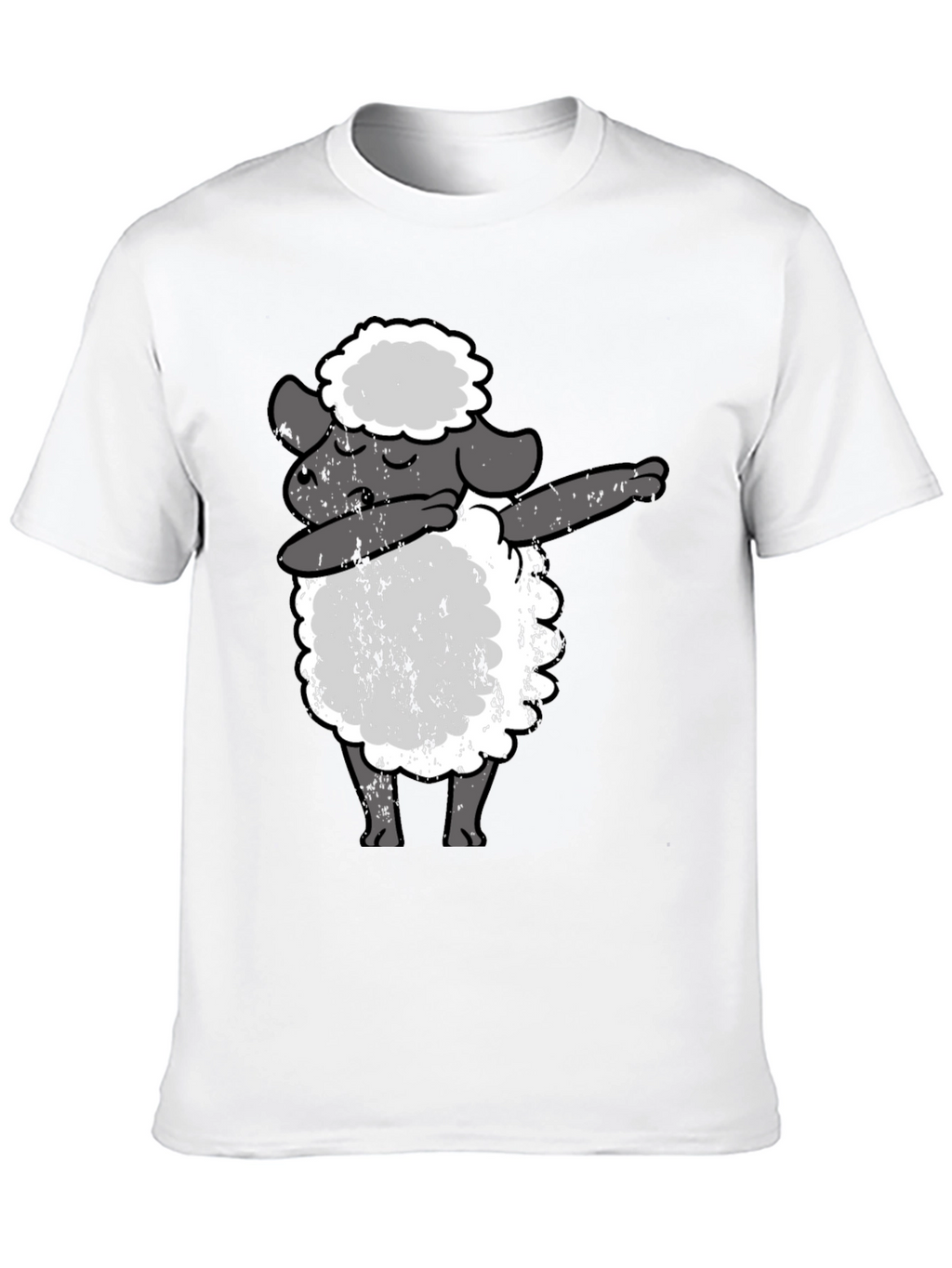 Dabbing Sheep Black T-Shirt - Funny Graphic Tee