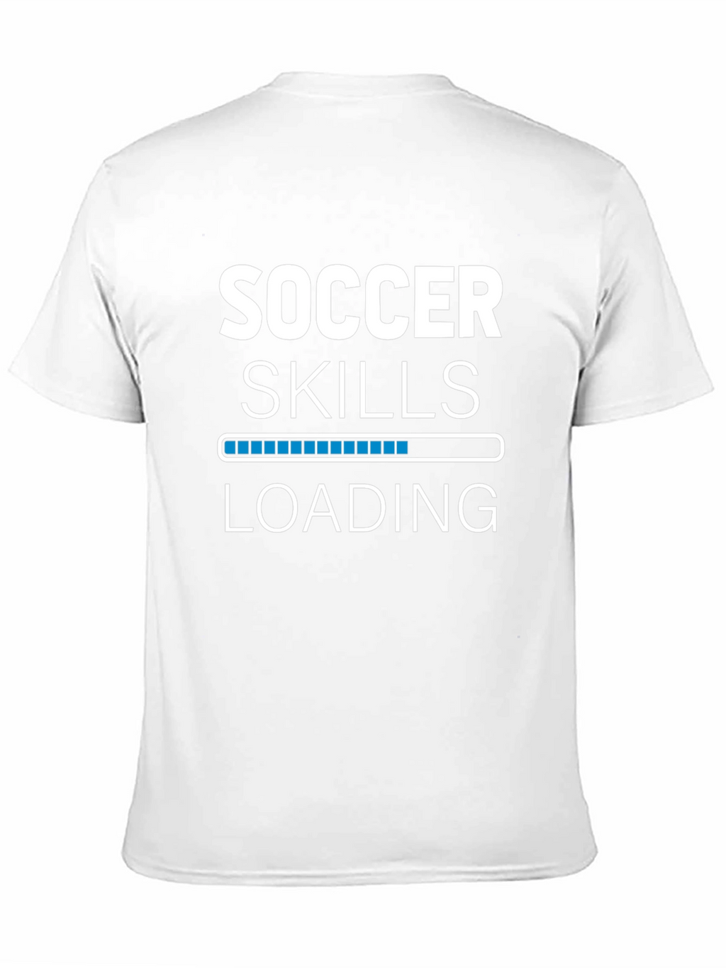 Soccer Skills Loading T-Shirt - Black Graphic Tee