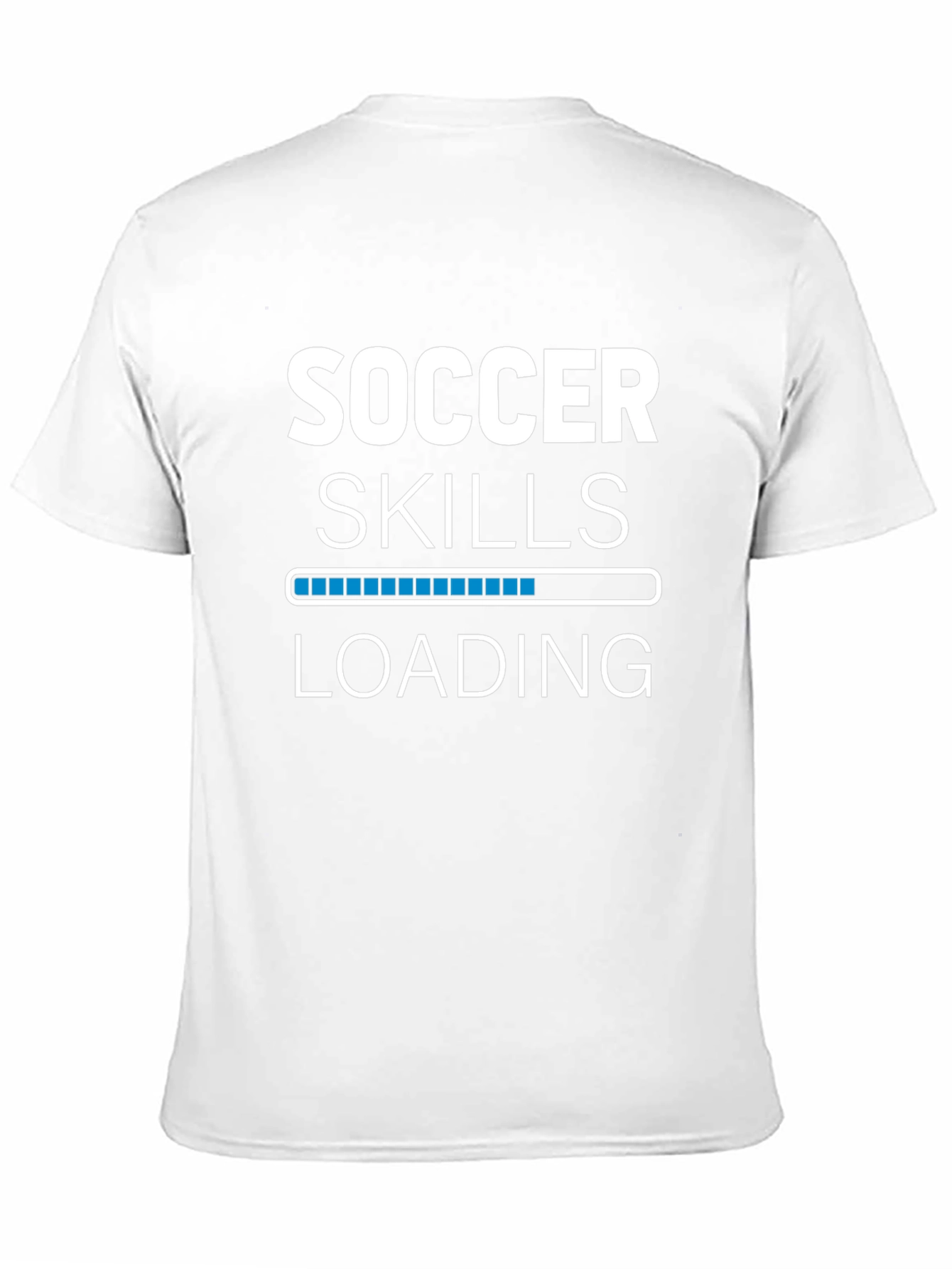 Soccer Skills Loading T-Shirt - Black Graphic Tee