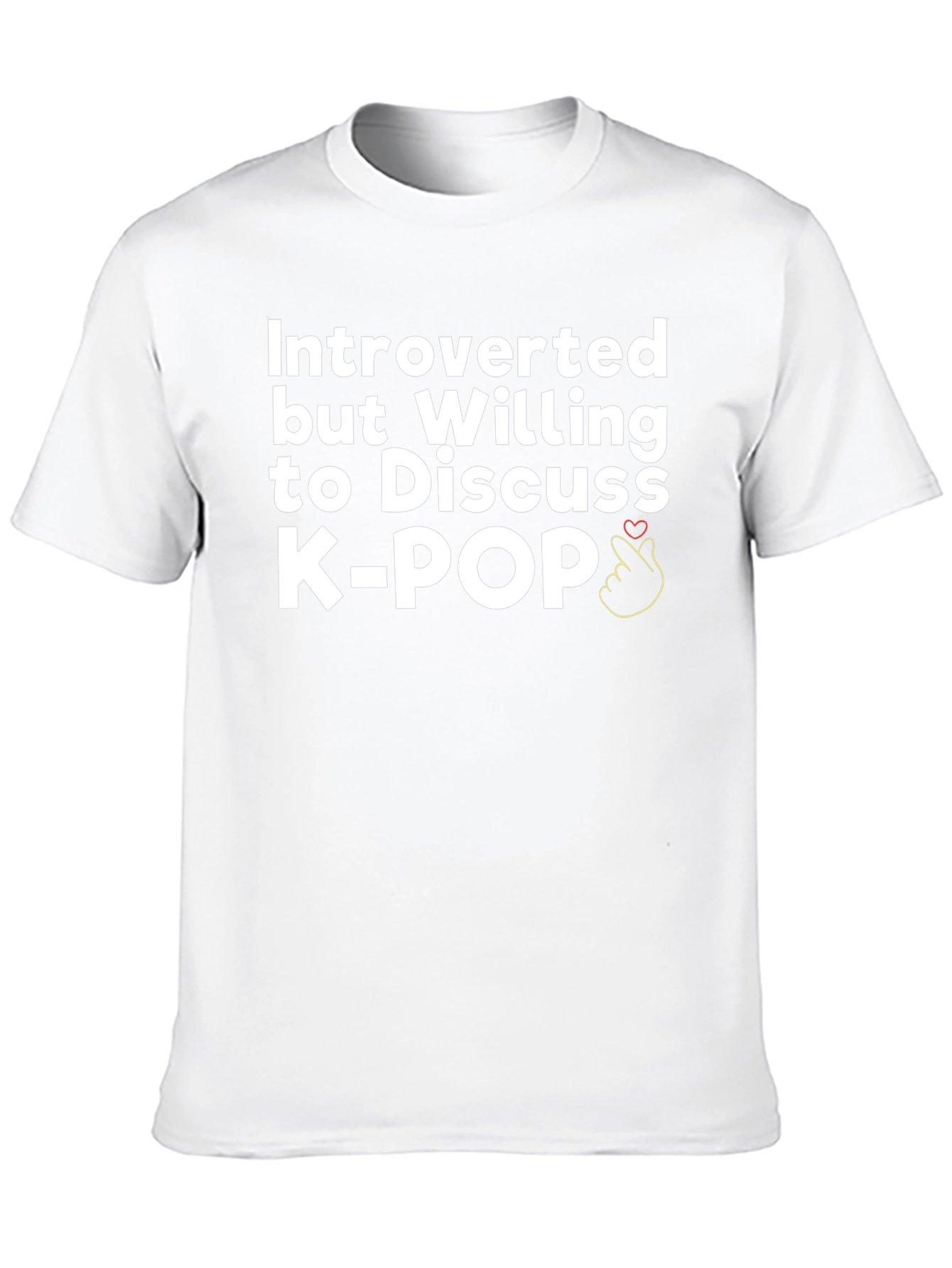 Introverted K-POP Fan T-Shirt - Soft Cotton Blend
