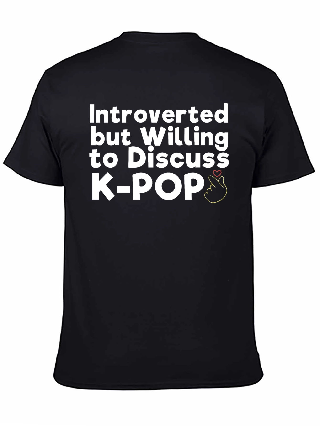 Introverted K-POP Fan T-Shirt - Soft Cotton Blend