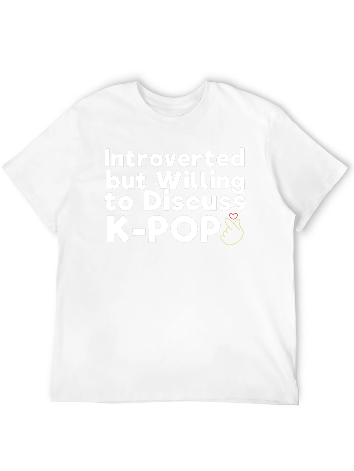 Introverted K-POP Fan T-Shirt - Soft Cotton Blend