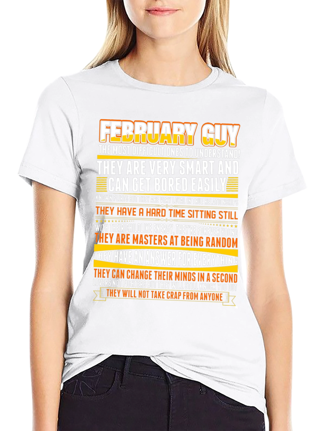February Guy Zodiac Birthday T-Shirt