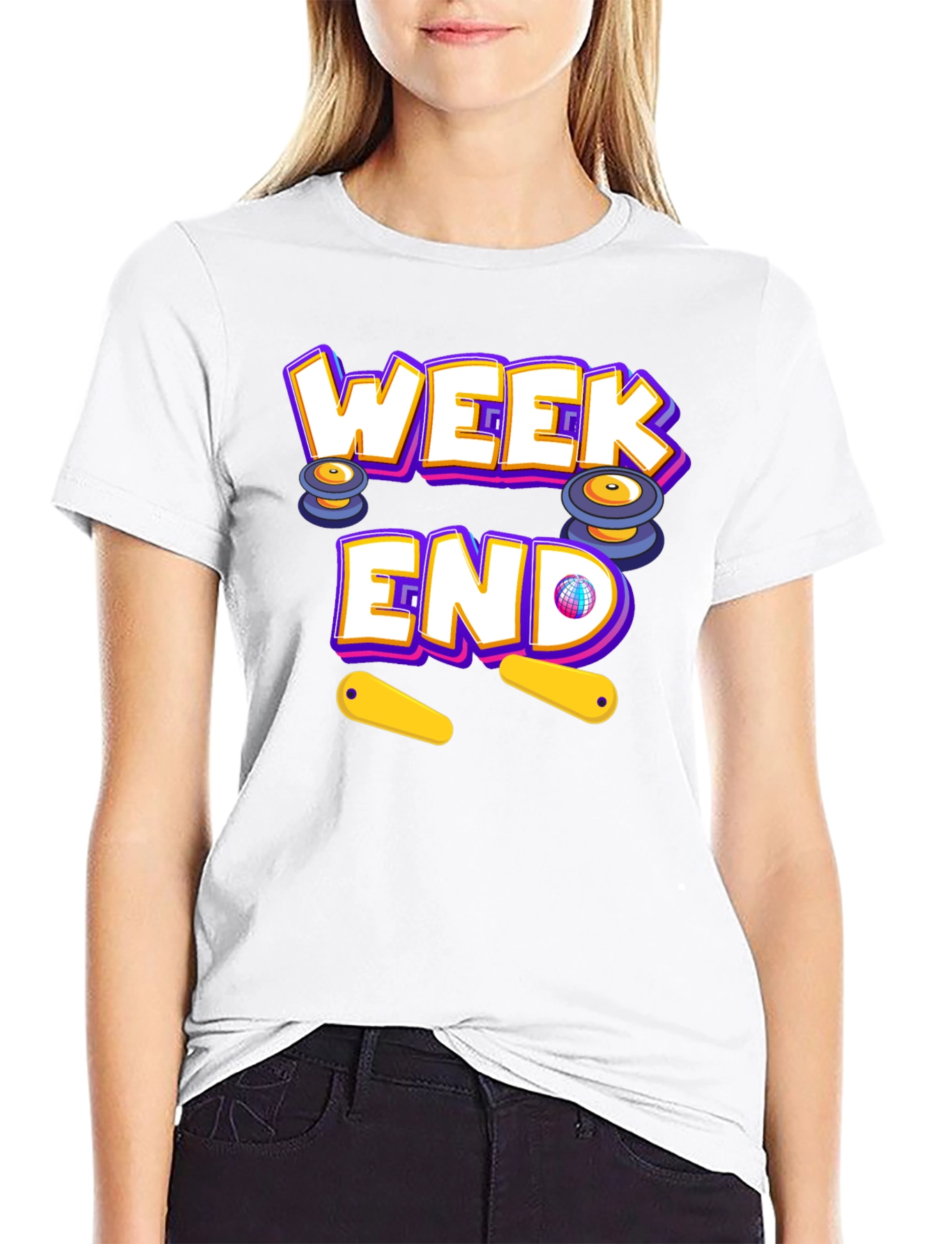 Weekend Pinball T-Shirt - Fun Casual Wear