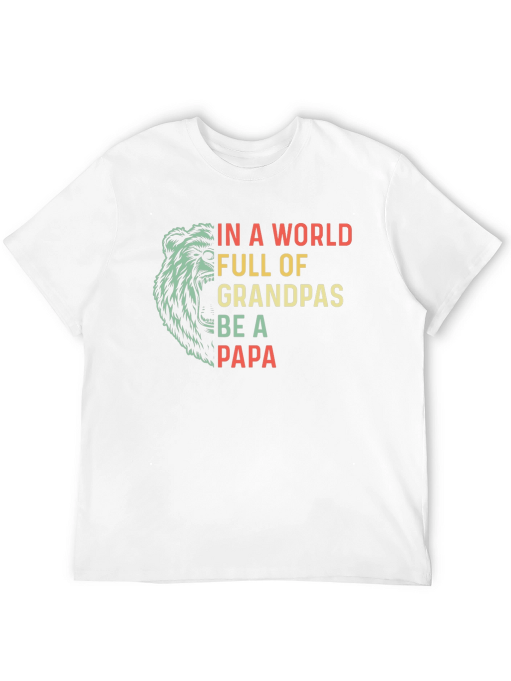 Be a Papa Mens Graphic T-Shirt