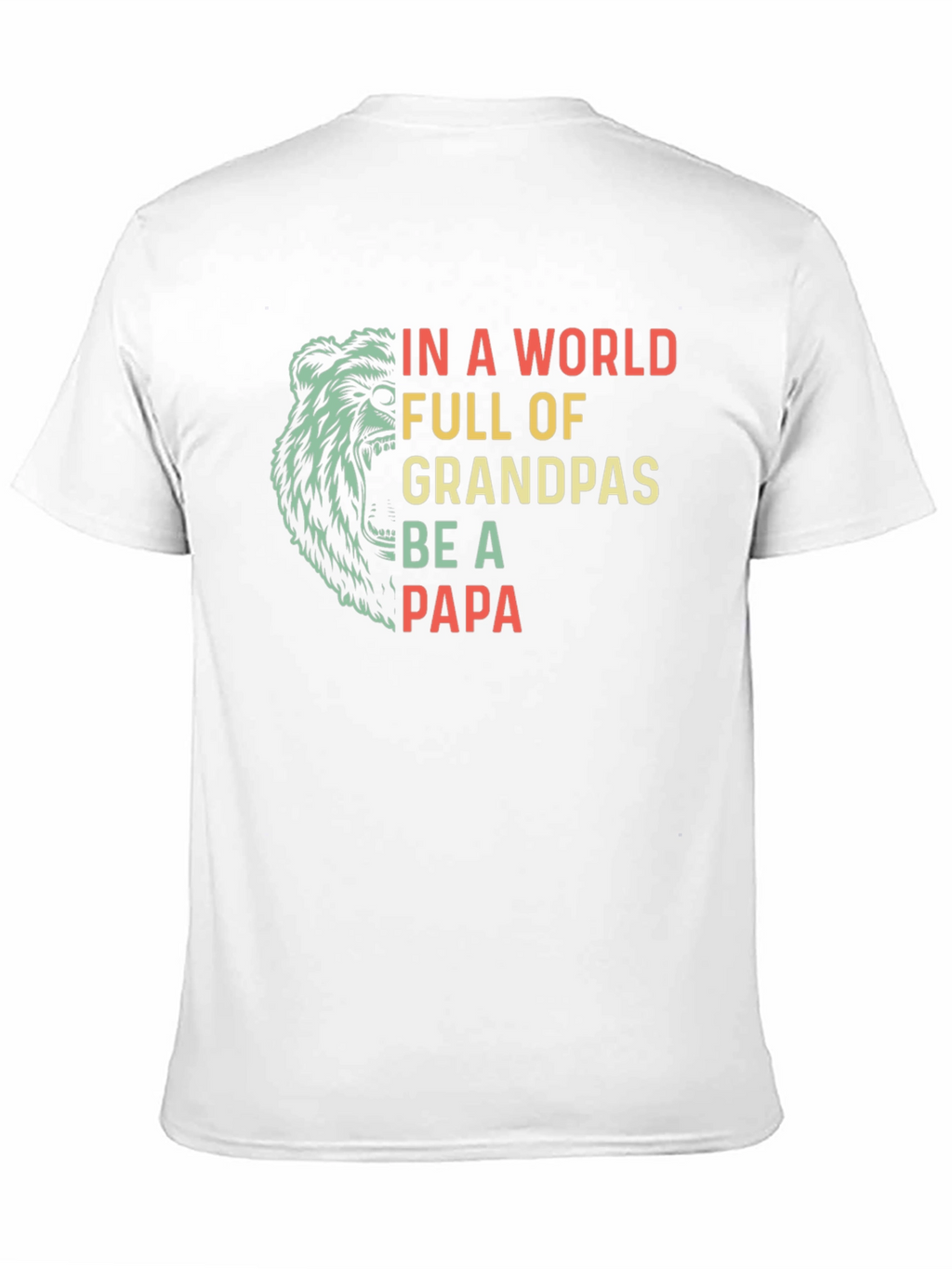 Be a Papa Mens Graphic T-Shirt