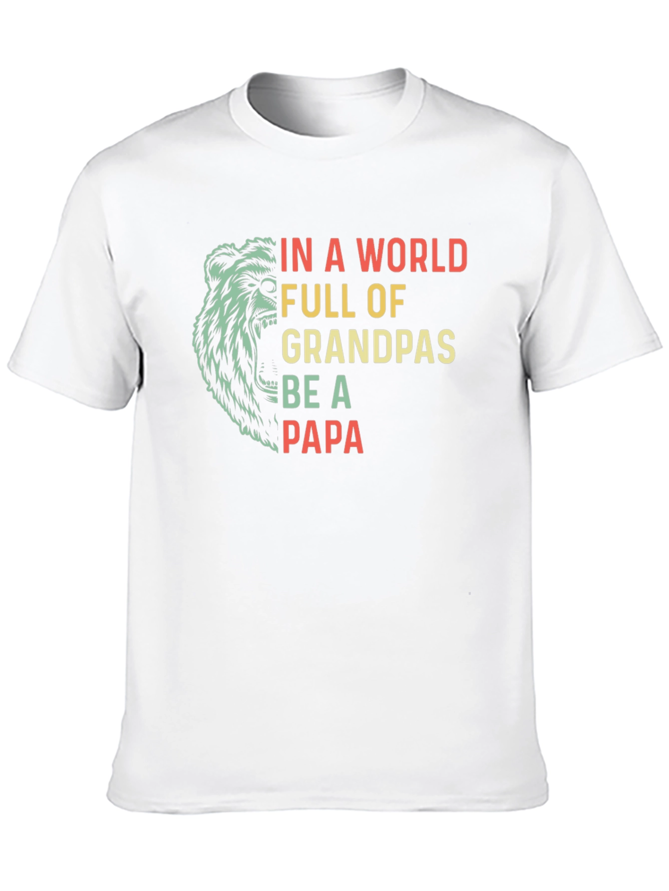 Be a Papa Mens Graphic T-Shirt