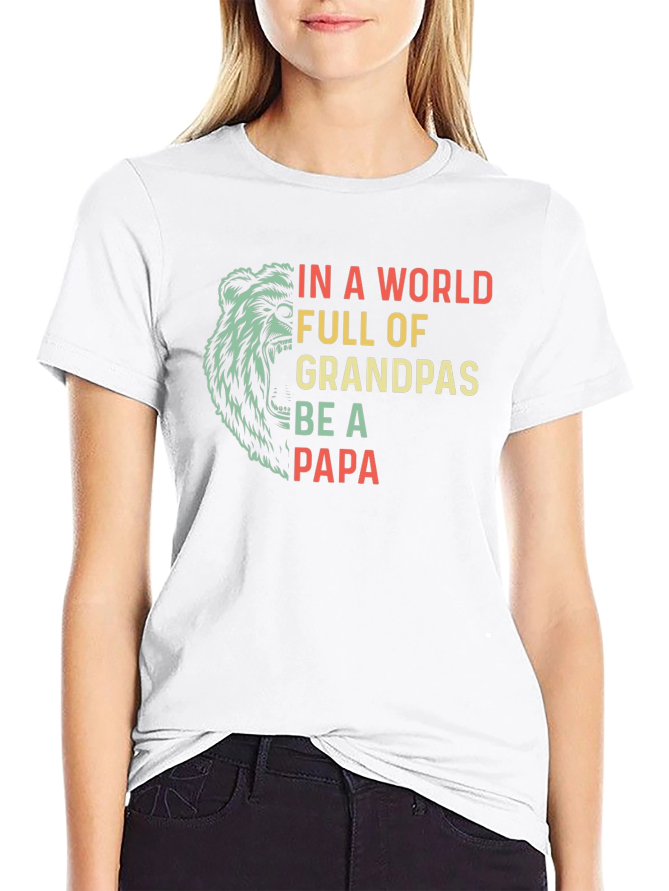 Be a Papa Mens Graphic T-Shirt