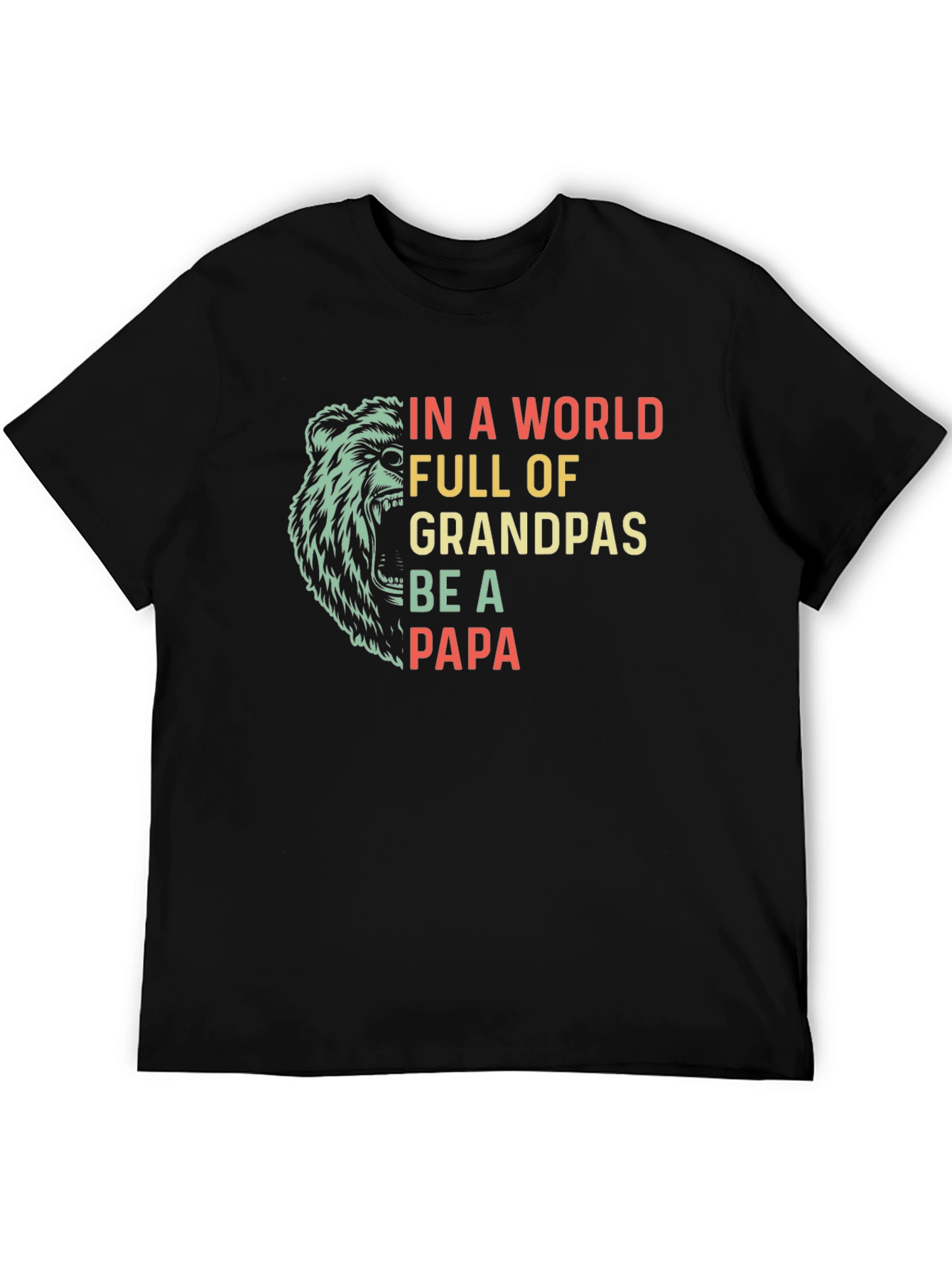 Be a Papa Mens Graphic T-Shirt