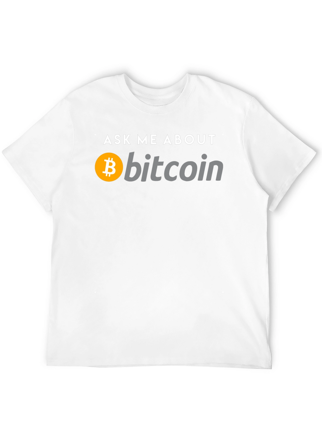 Ask Me About Bitcoin Black T-Shirt