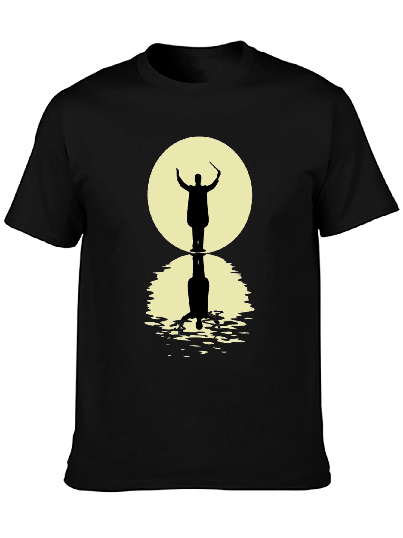 Conductor Silhouette Graphic Tee - Black