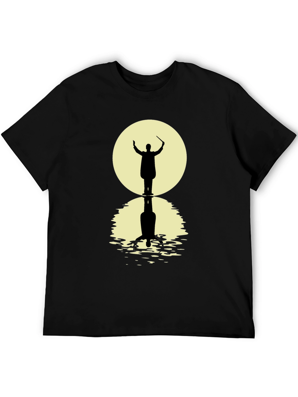 Conductor Silhouette Graphic Tee - Black