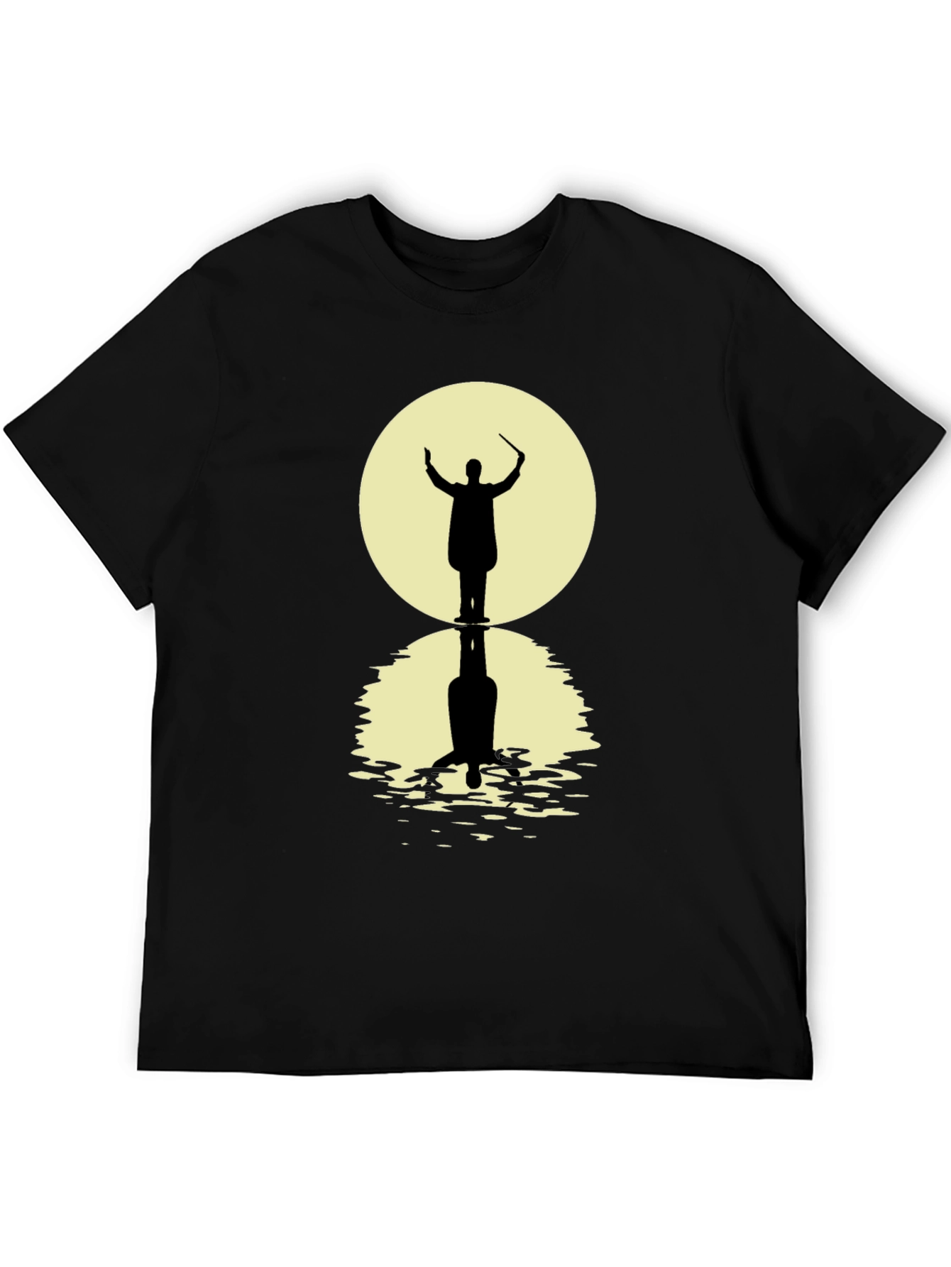 Conductor Silhouette Graphic Tee - Black