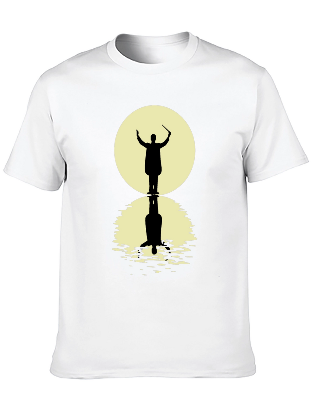 Conductor Silhouette Graphic Tee - Black
