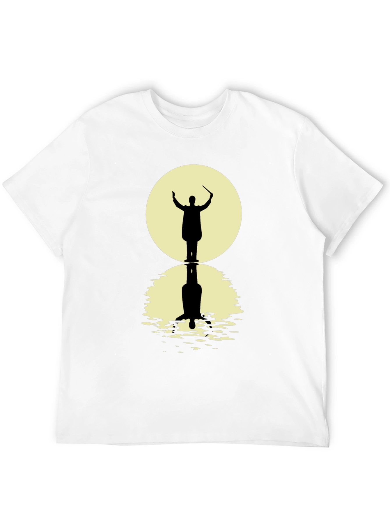 Conductor Silhouette Graphic Tee - Black