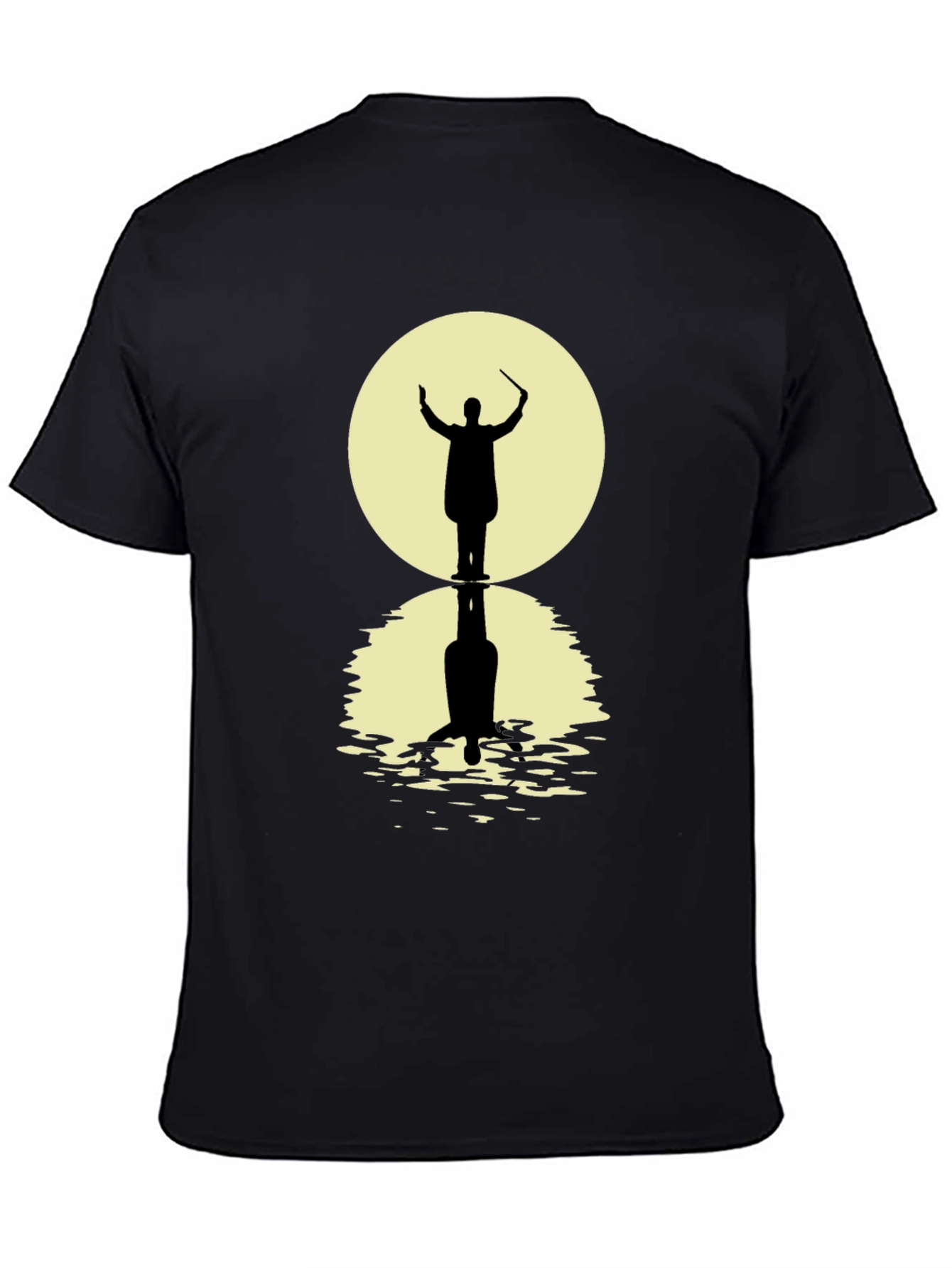 Conductor Silhouette Graphic Tee - Black