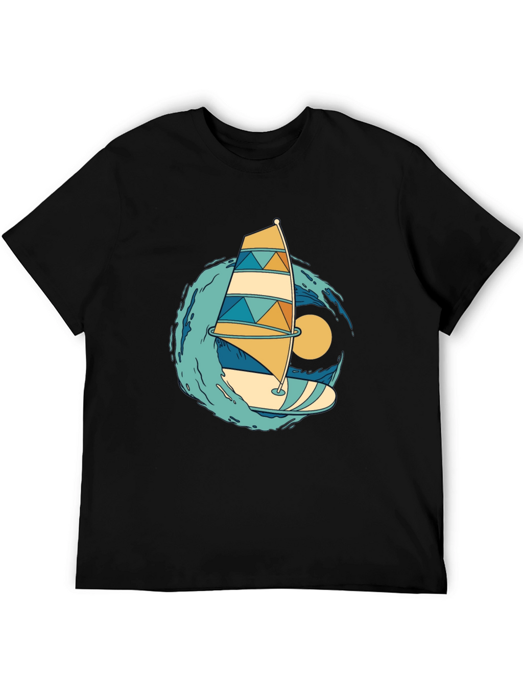 Windsurfing Graphic Tee - Summer Vibes