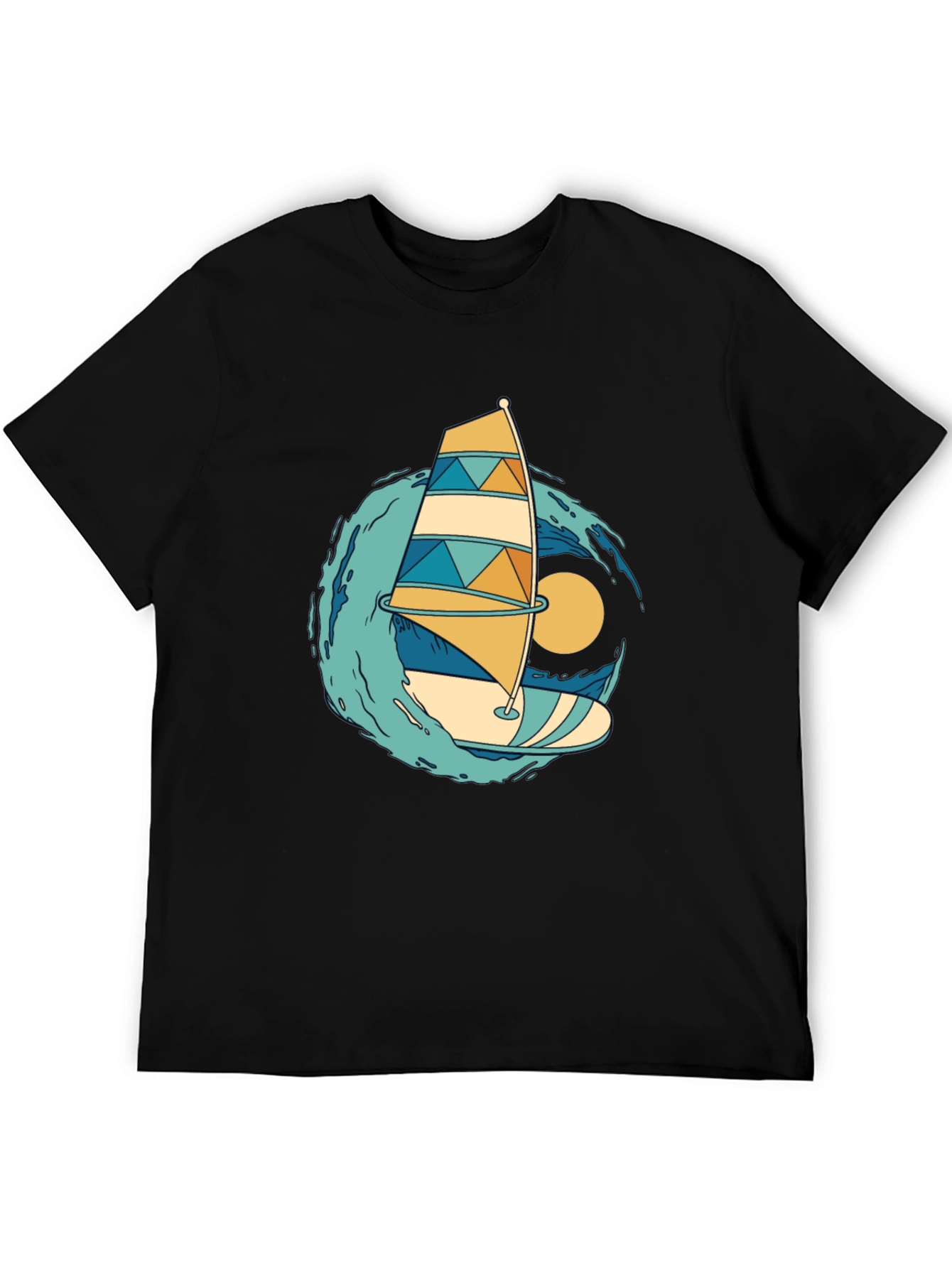 Windsurfing Graphic Tee - Summer Vibes
