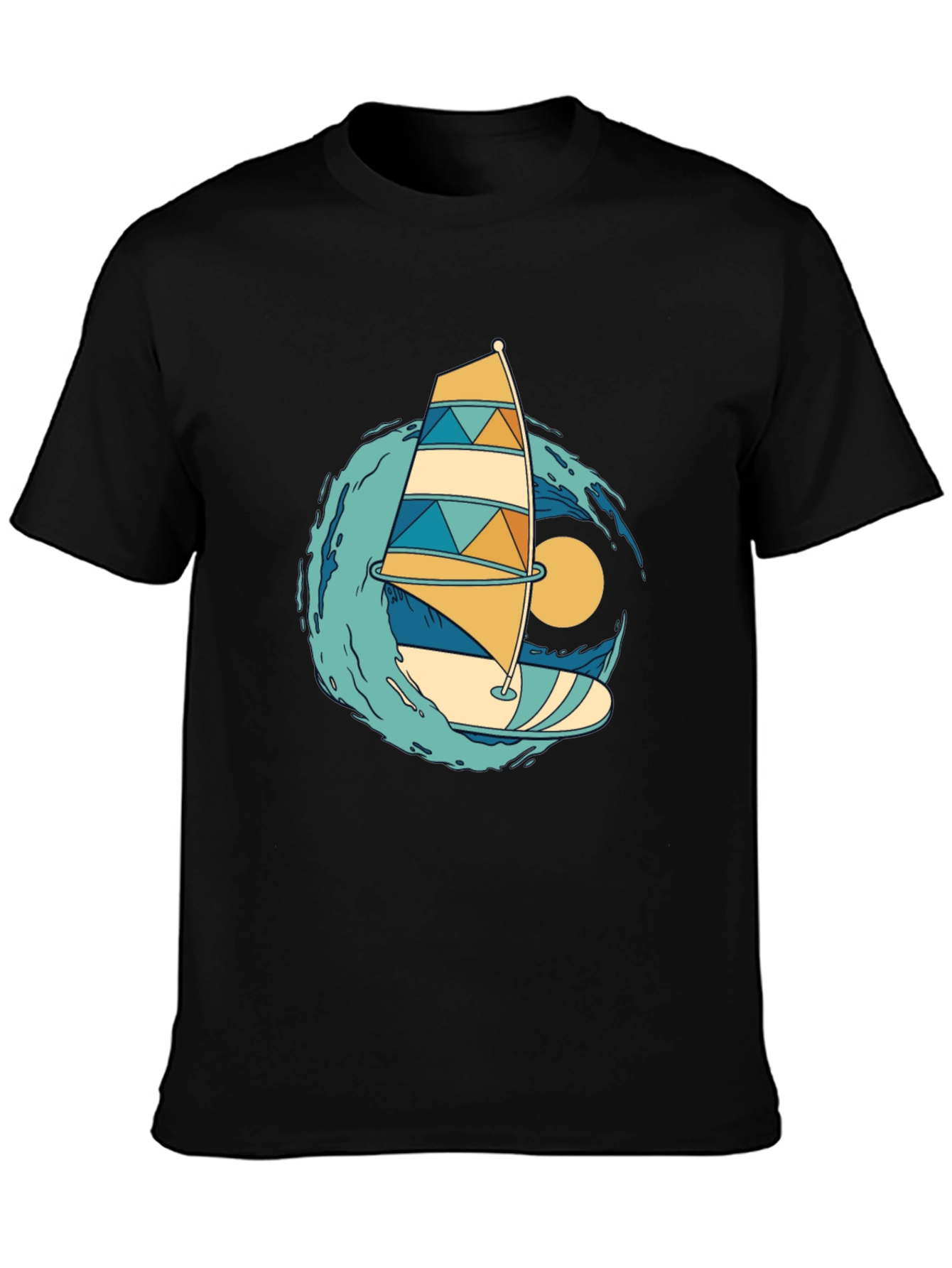 Windsurfing Graphic Tee - Summer Vibes