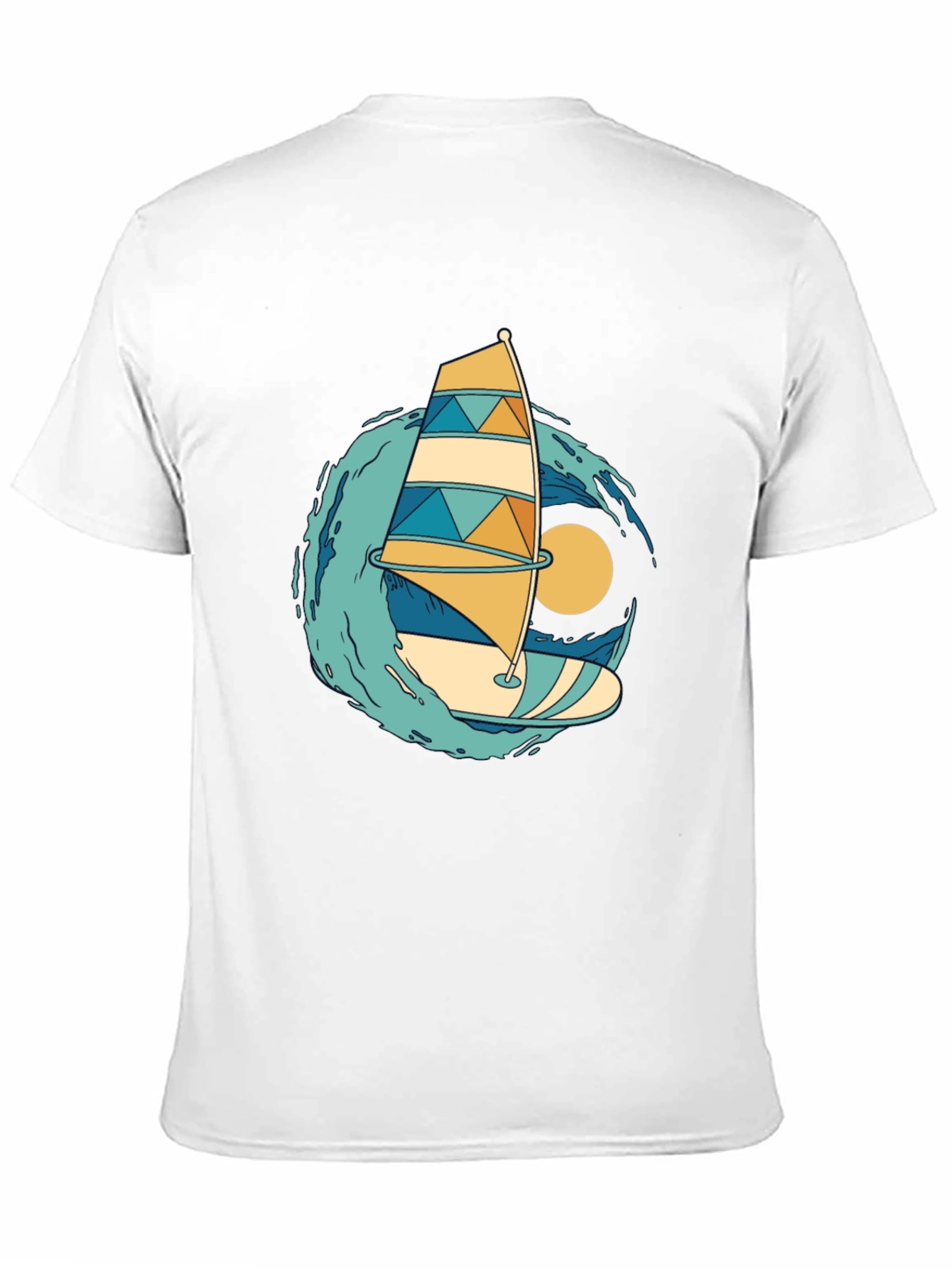 Windsurfing Graphic Tee - Summer Vibes