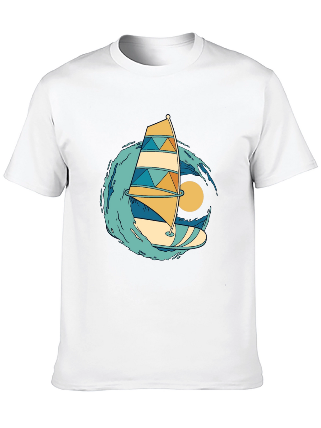 Windsurfing Graphic Tee - Summer Vibes