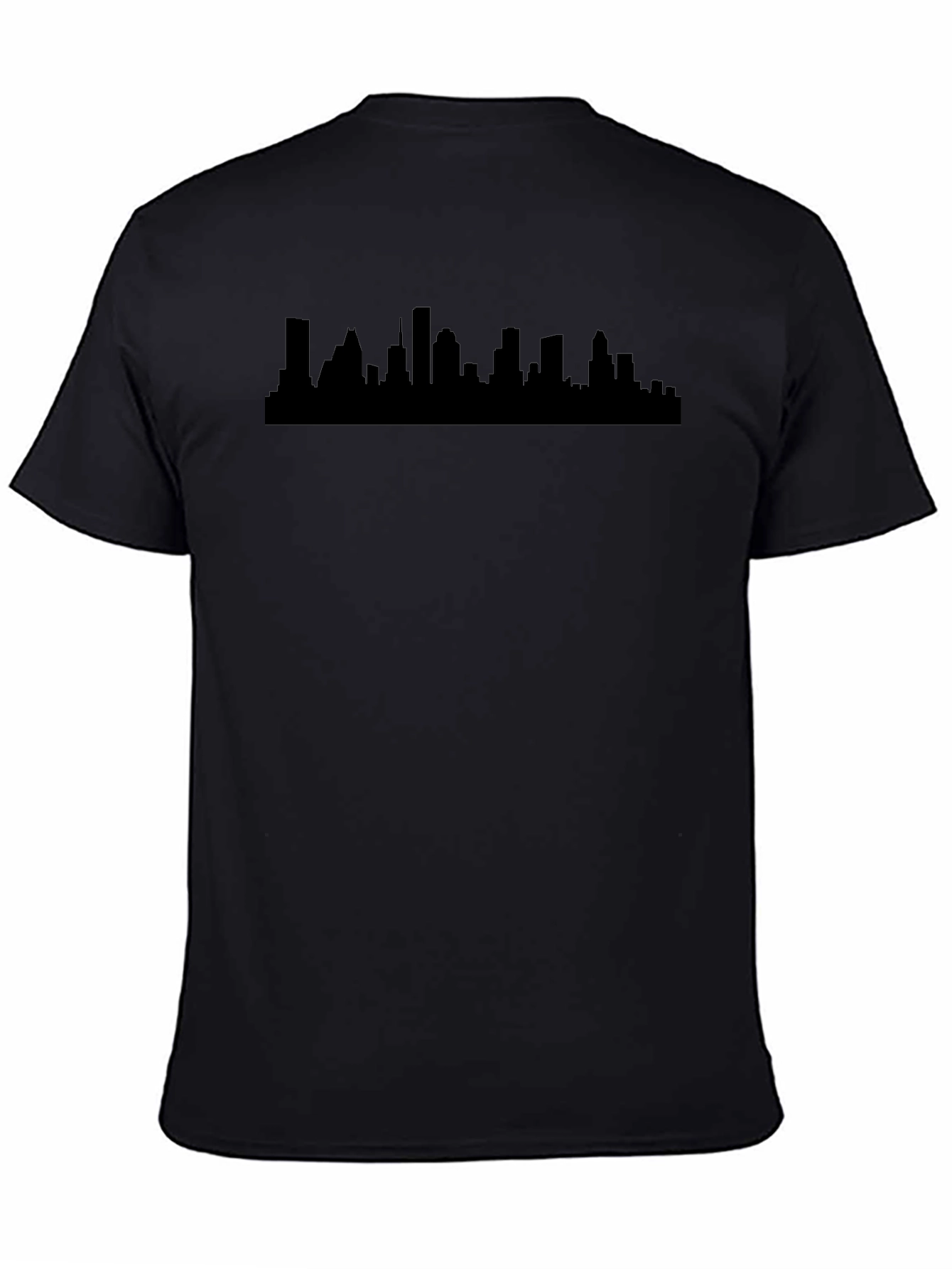 City Skyline Graphic Tee - Classic Black T-Shirt
