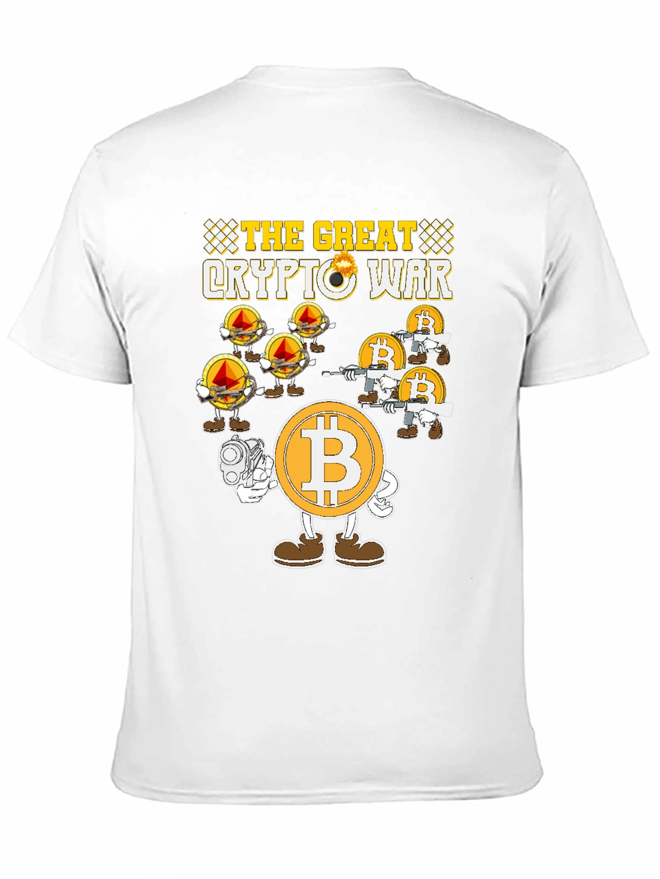 The Great Crypto War Black T-Shirt