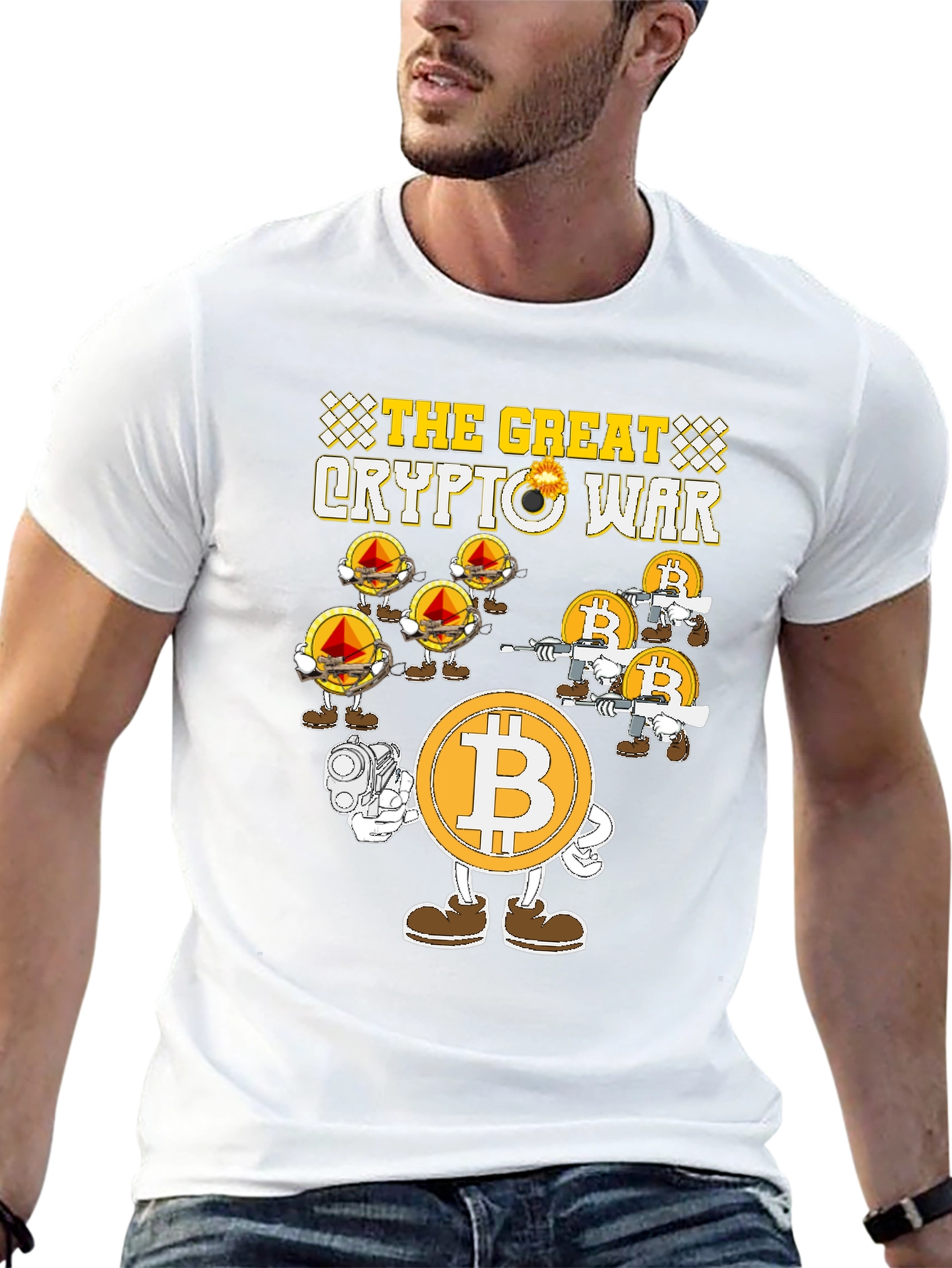 The Great Crypto War Black T-Shirt