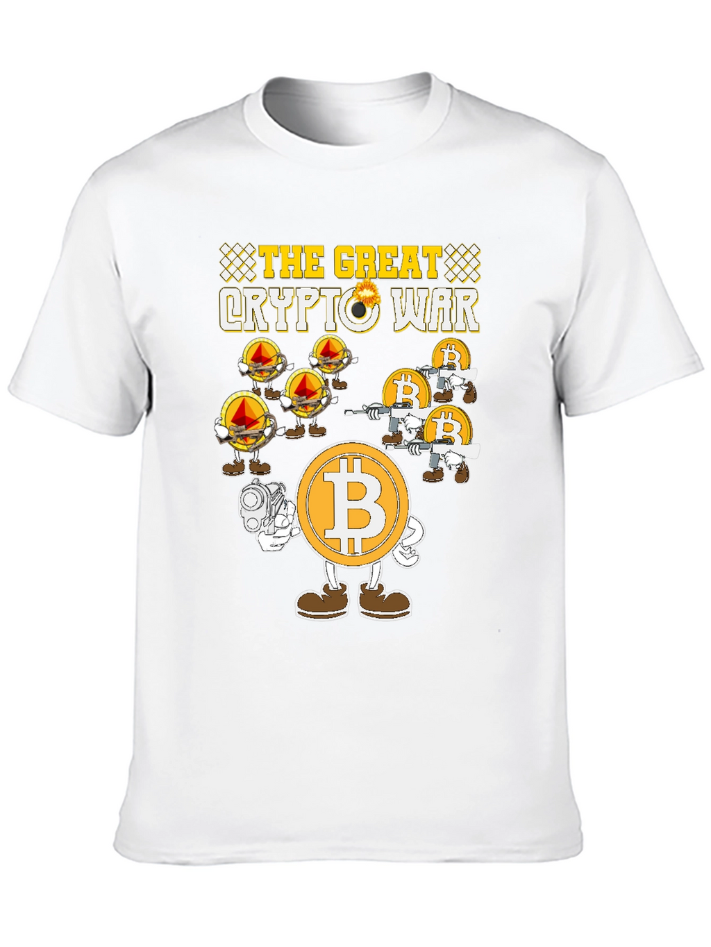 The Great Crypto War Black T-Shirt