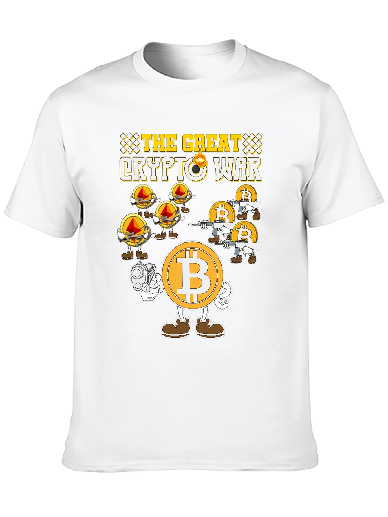 The Great Crypto War Black T-Shirt