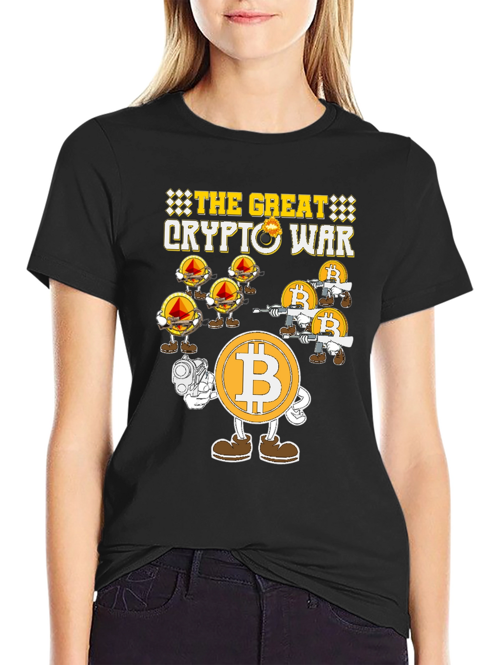 The Great Crypto War Black T-Shirt