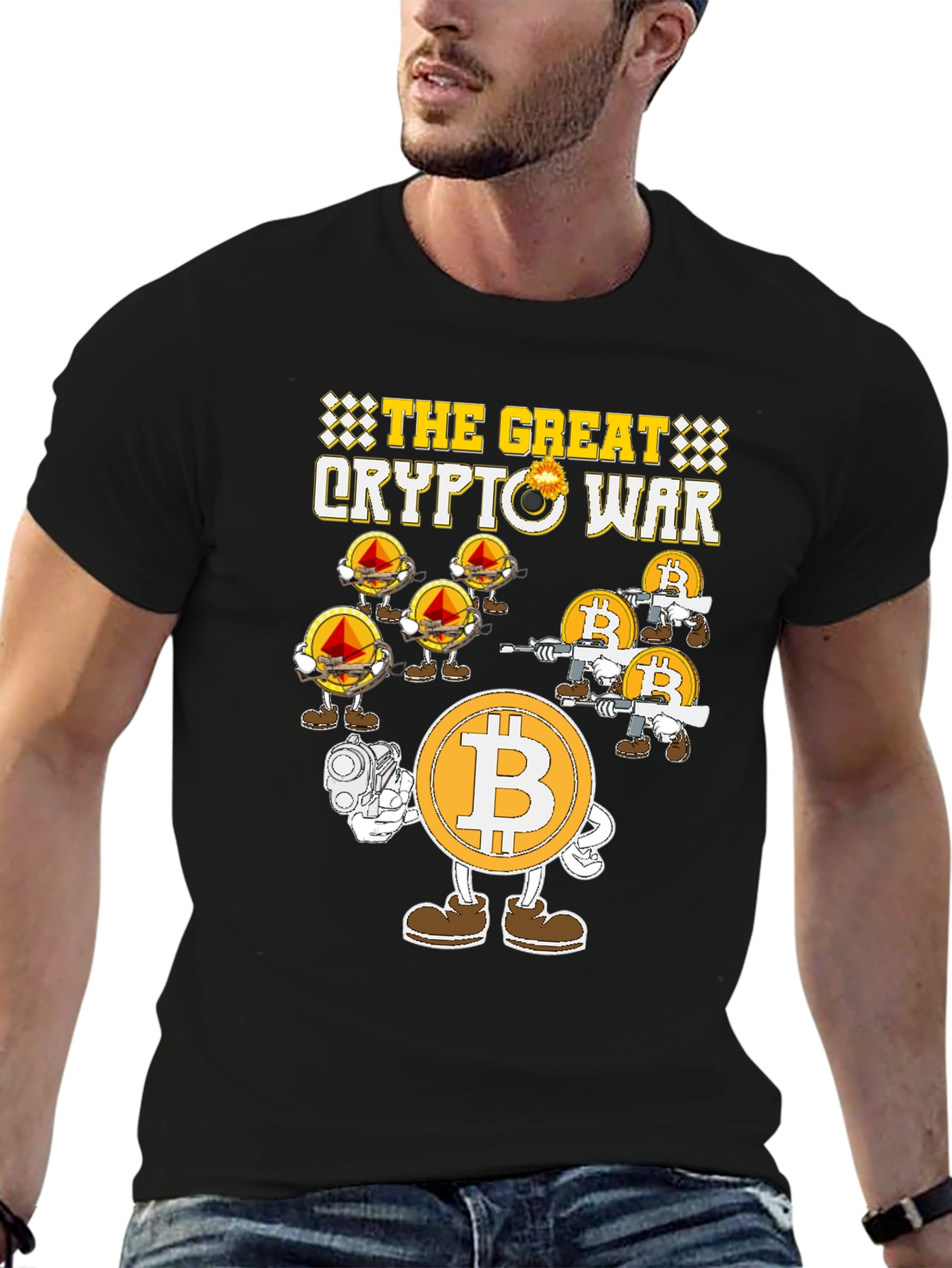 The Great Crypto War Black T-Shirt