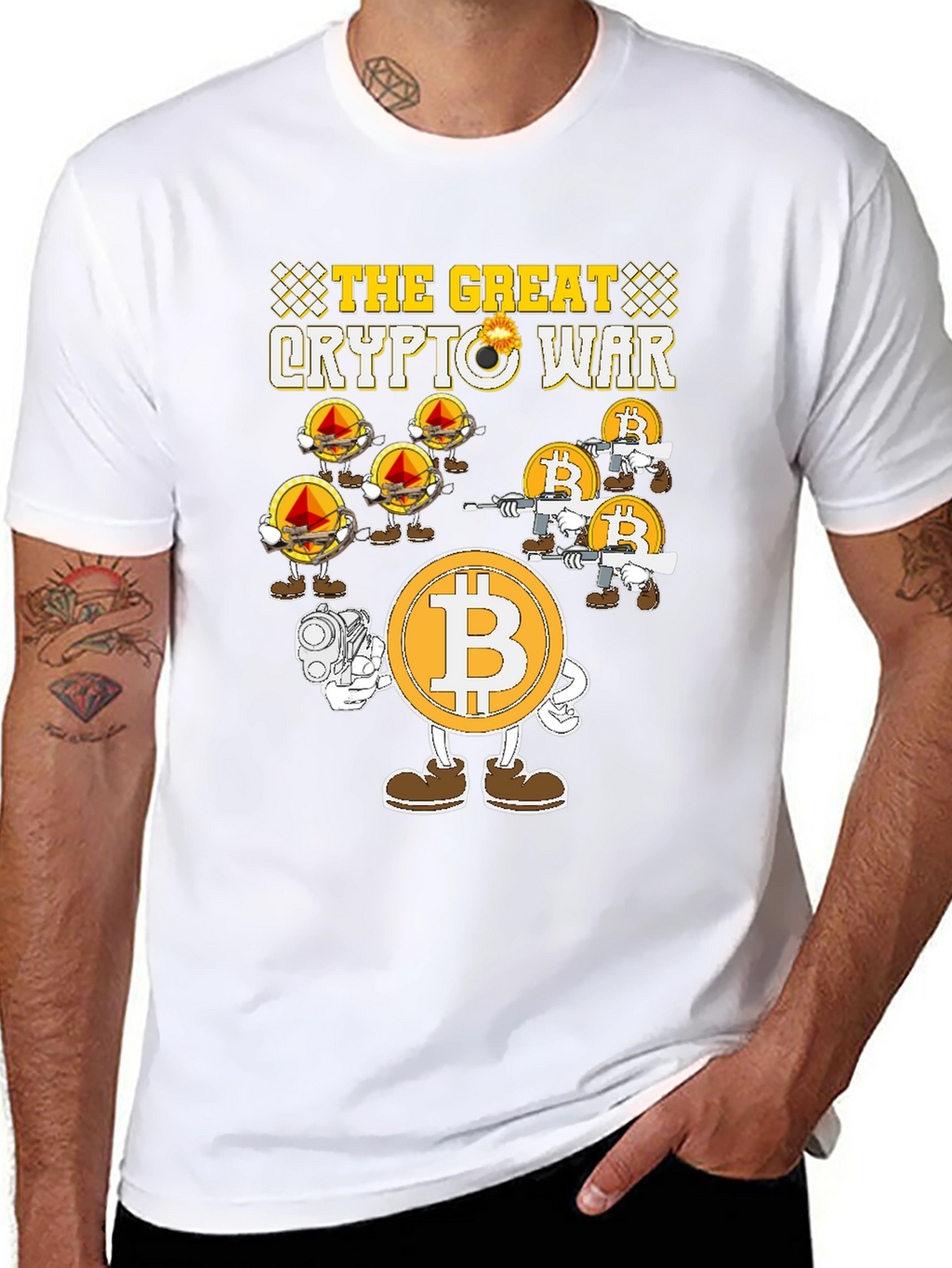 The Great Crypto War Black T-Shirt