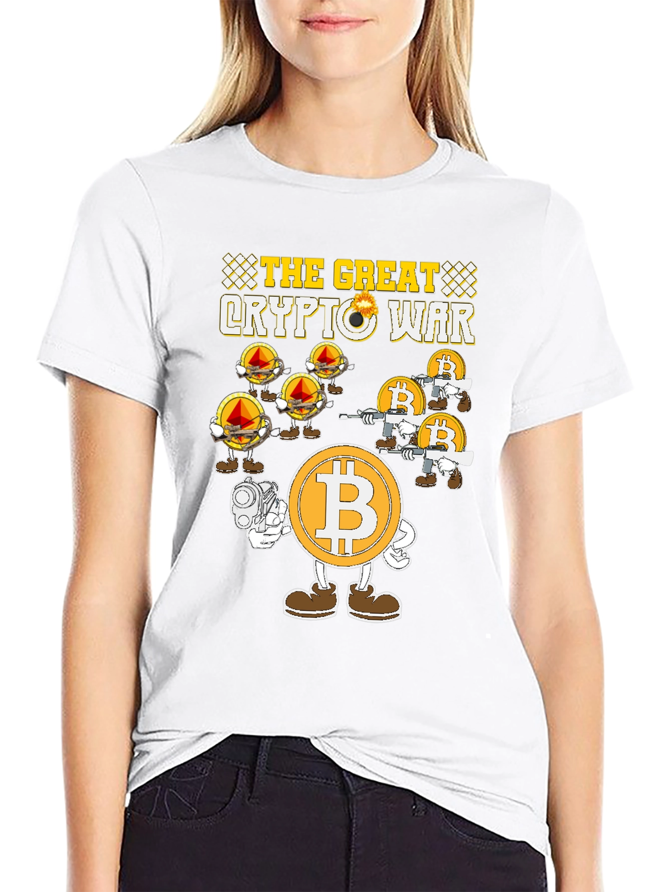 The Great Crypto War Black T-Shirt