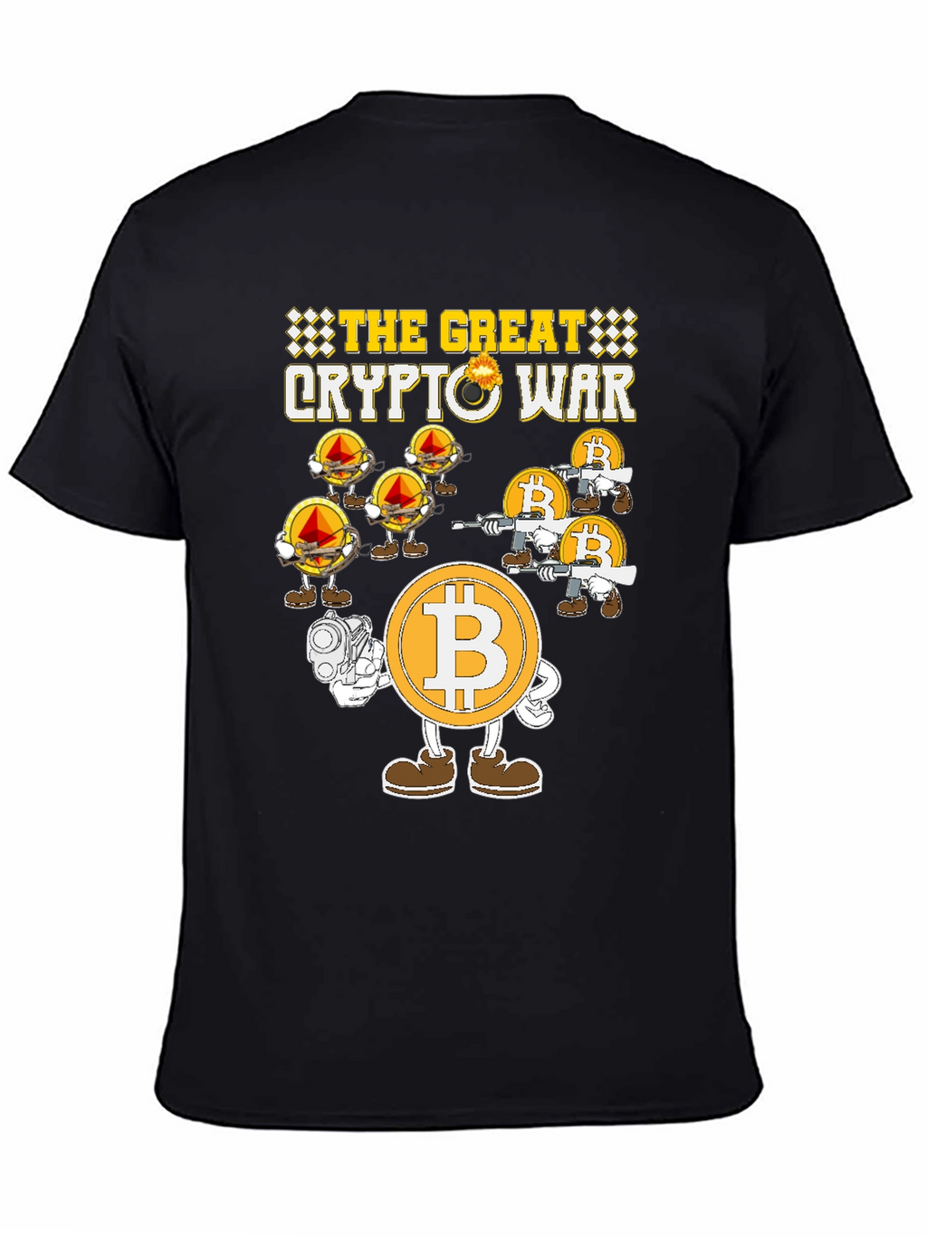 The Great Crypto War Black T-Shirt