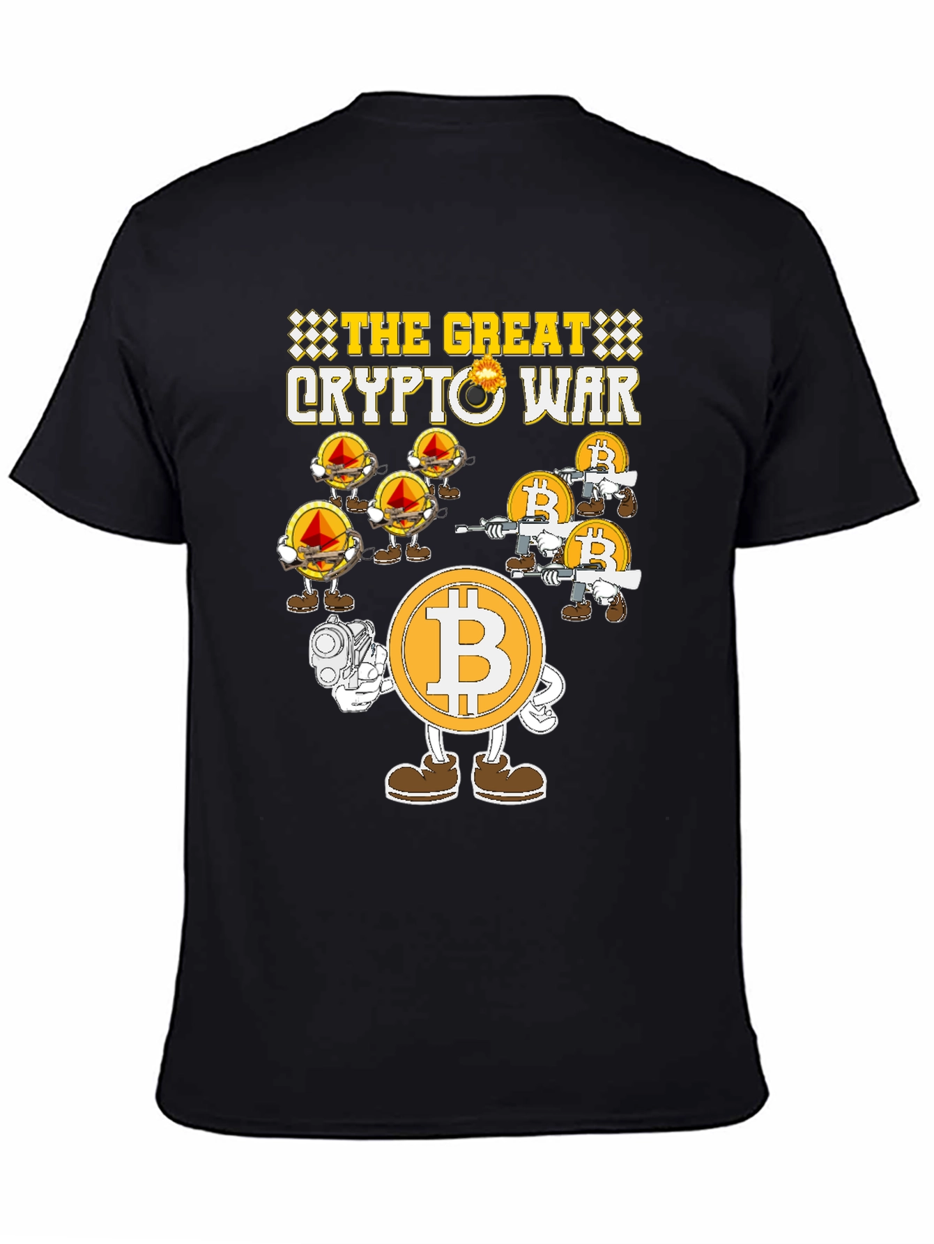 The Great Crypto War Black T-Shirt